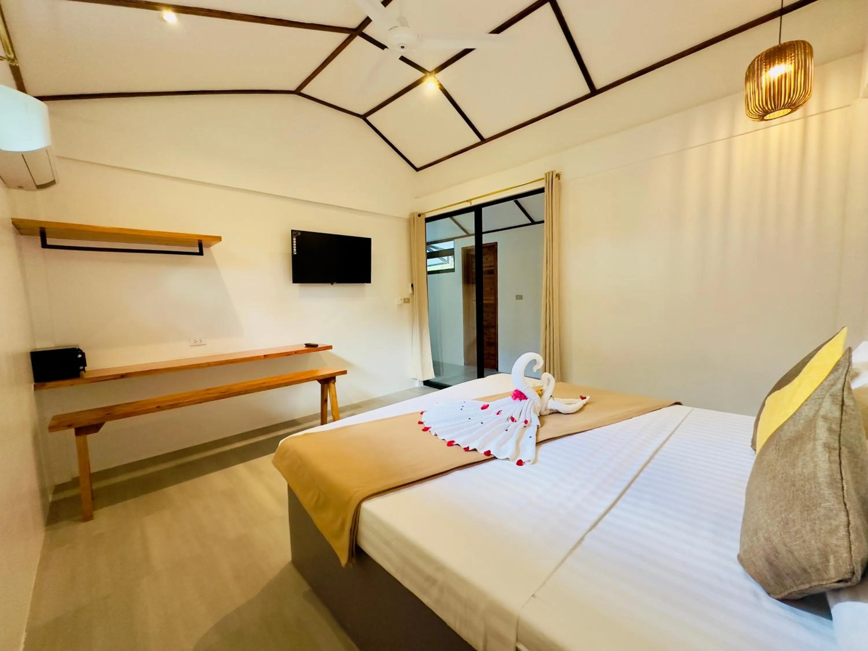 Bed in El Nido Coco Resort