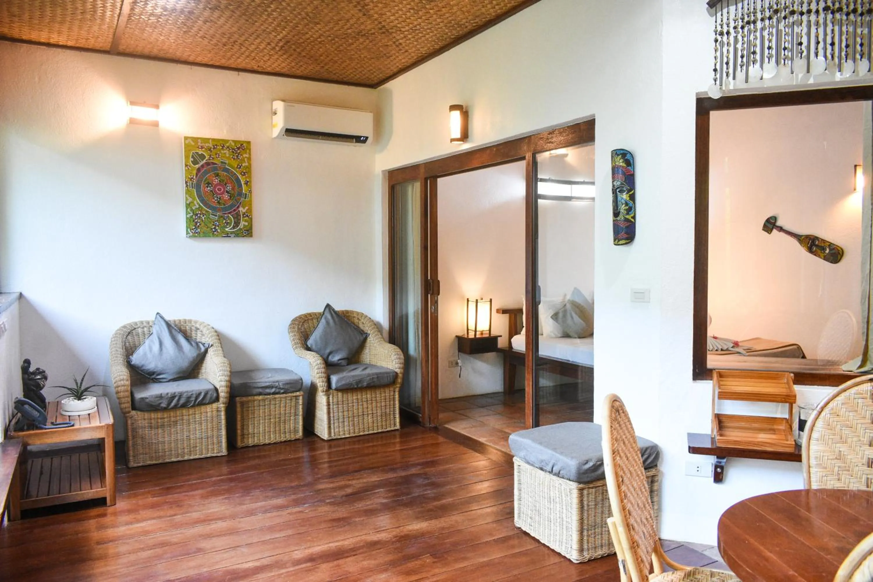 Seating area in El Nido Coco Resort