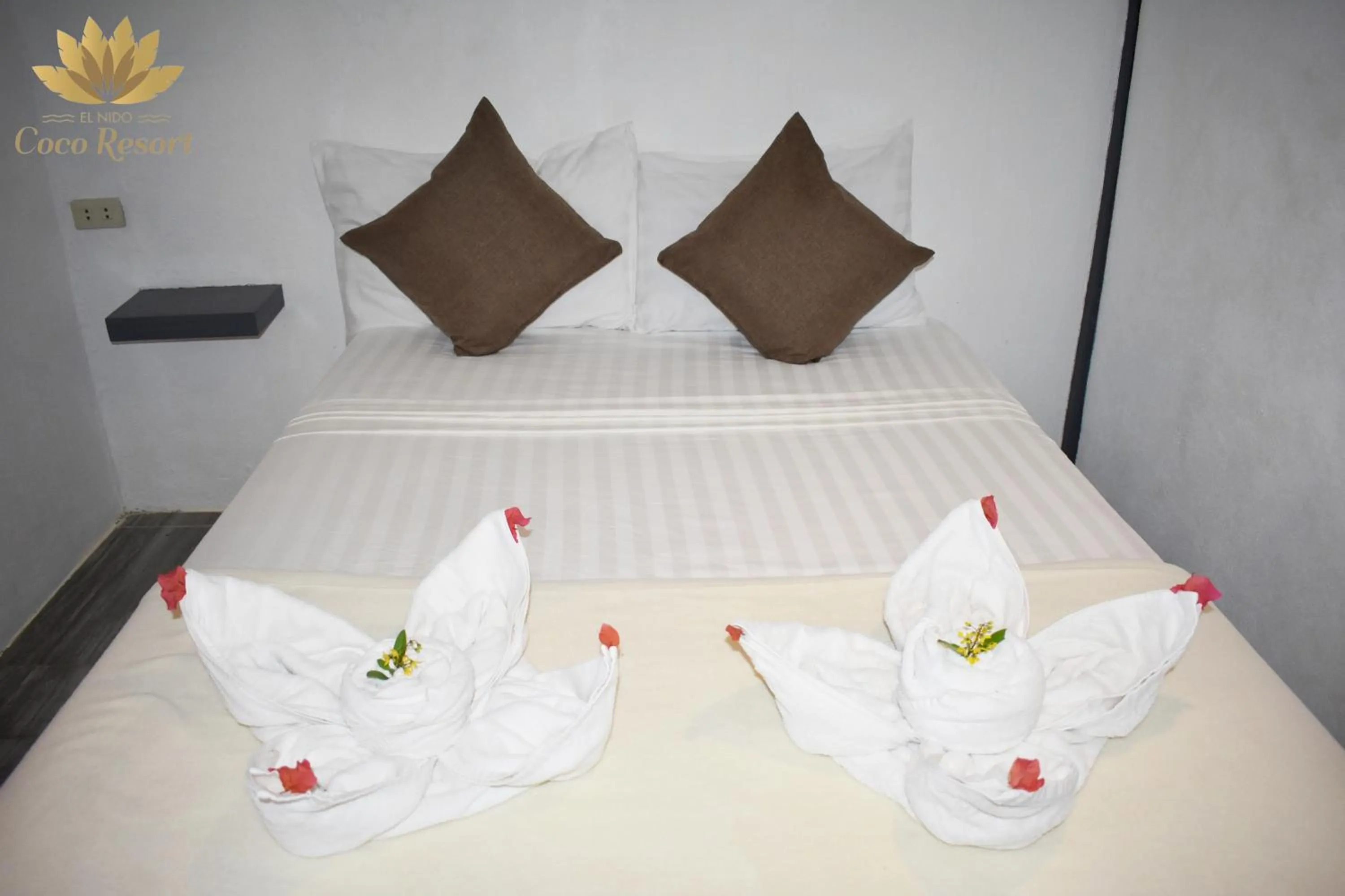 Bed in El Nido Coco Resort