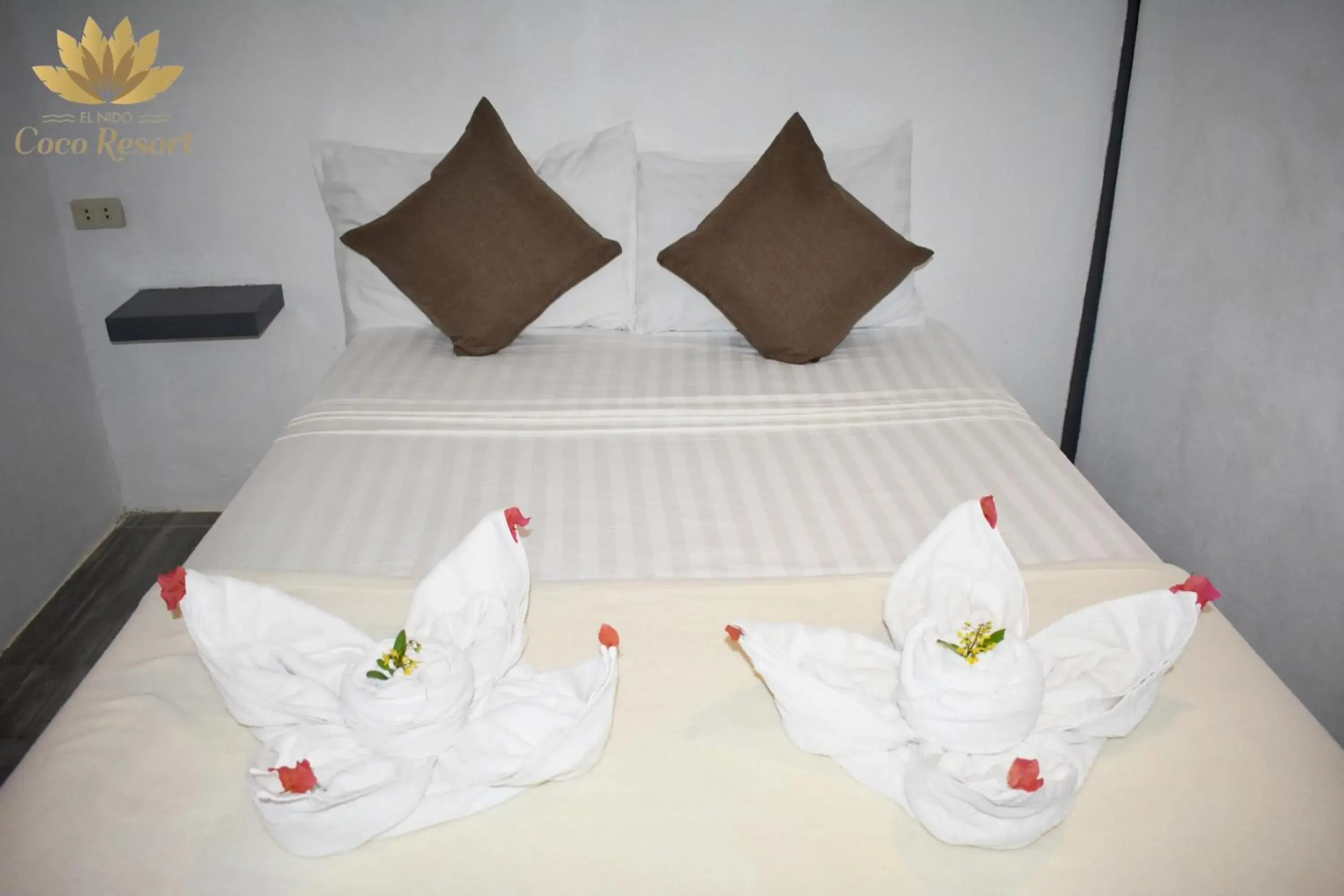 Bed in El Nido Coco Resort Bed in El Nido Coco Resort