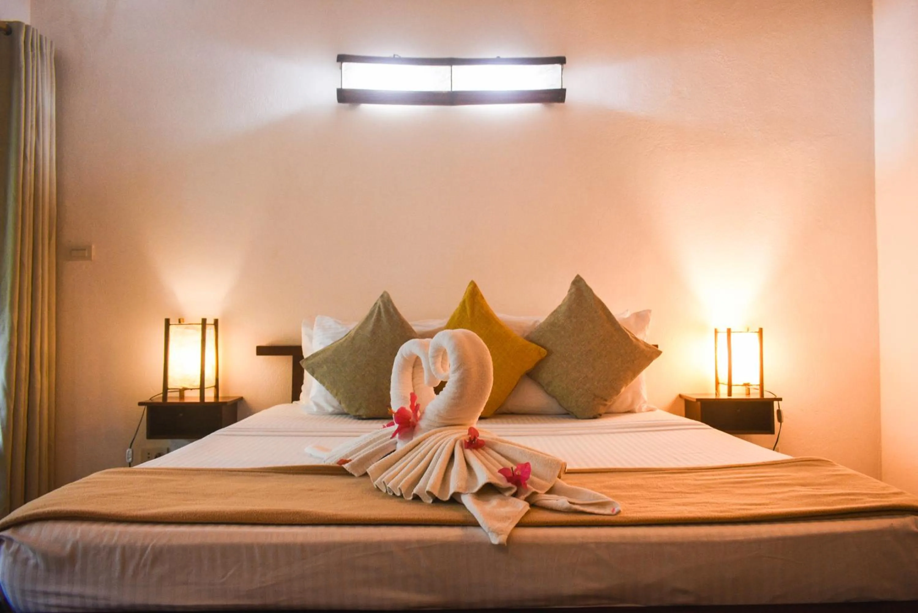 Bed in El Nido Coco Resort