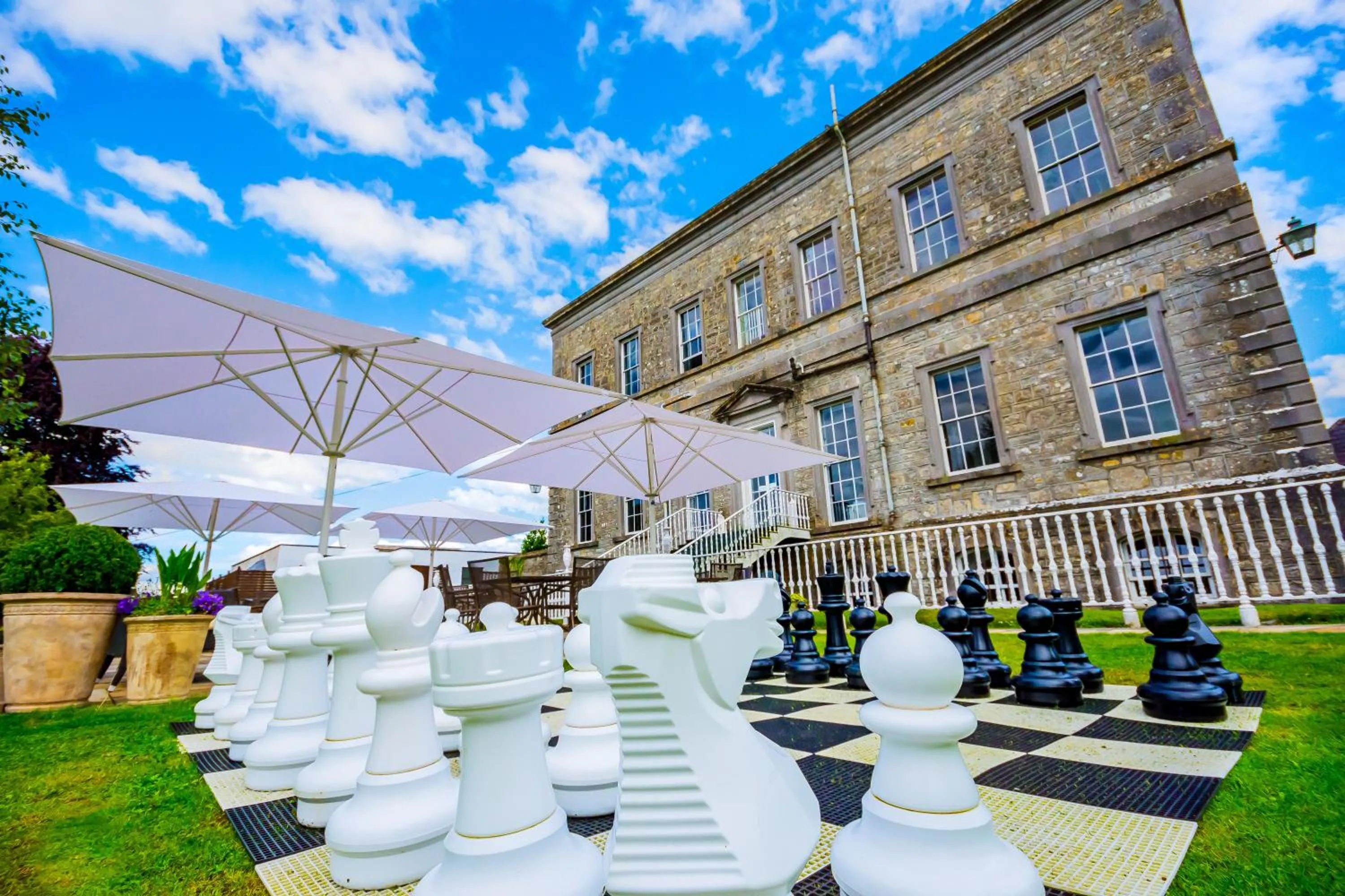 Patio in Bellinter House Hotel & Spa