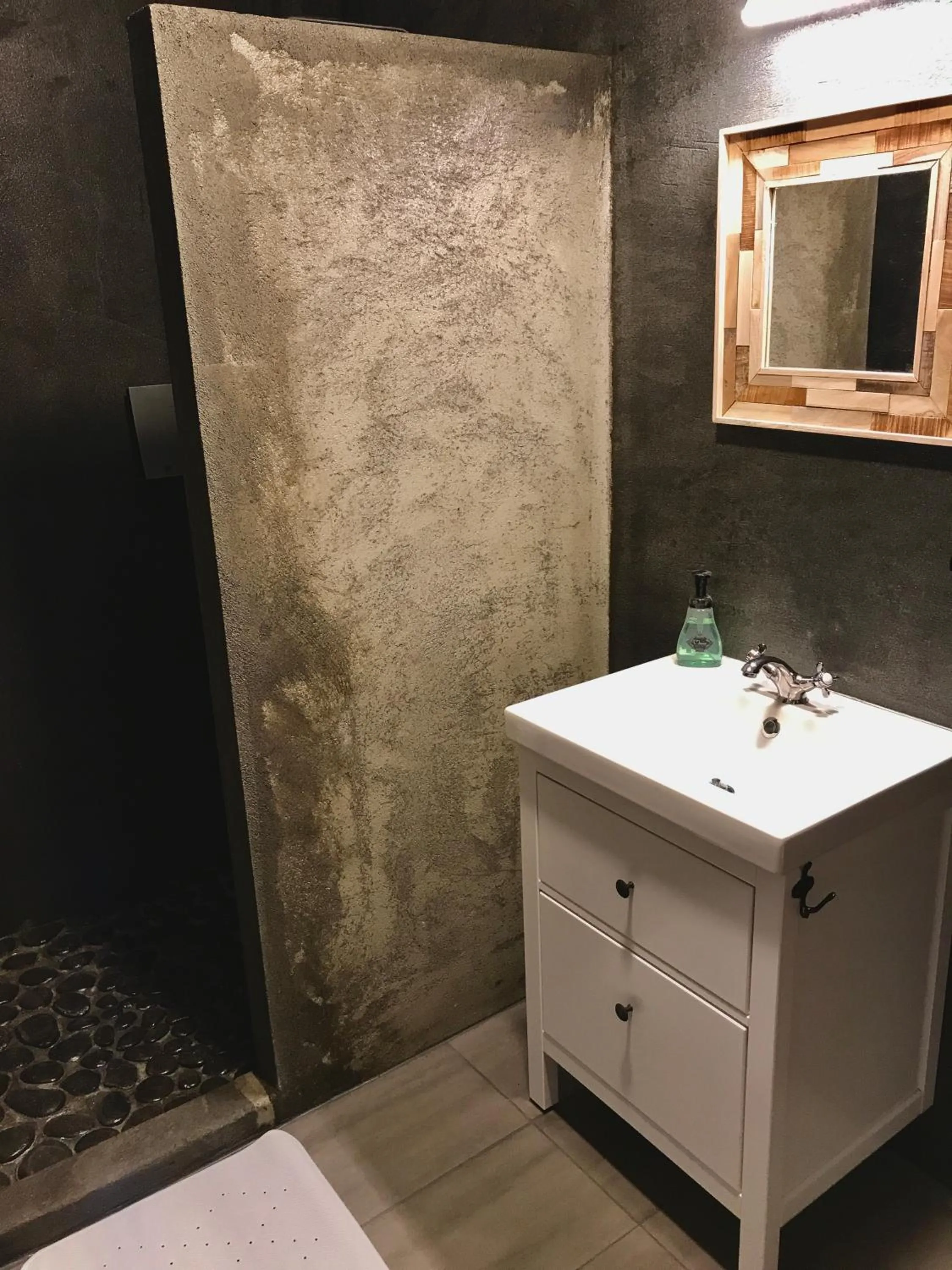 Shower in The Garage