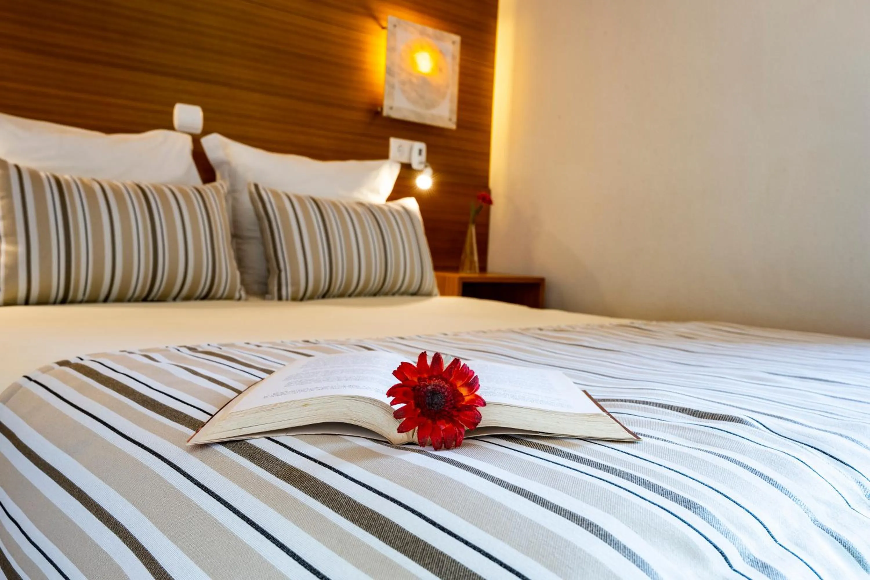 Bed in Hotel Apartamento Porto Covo