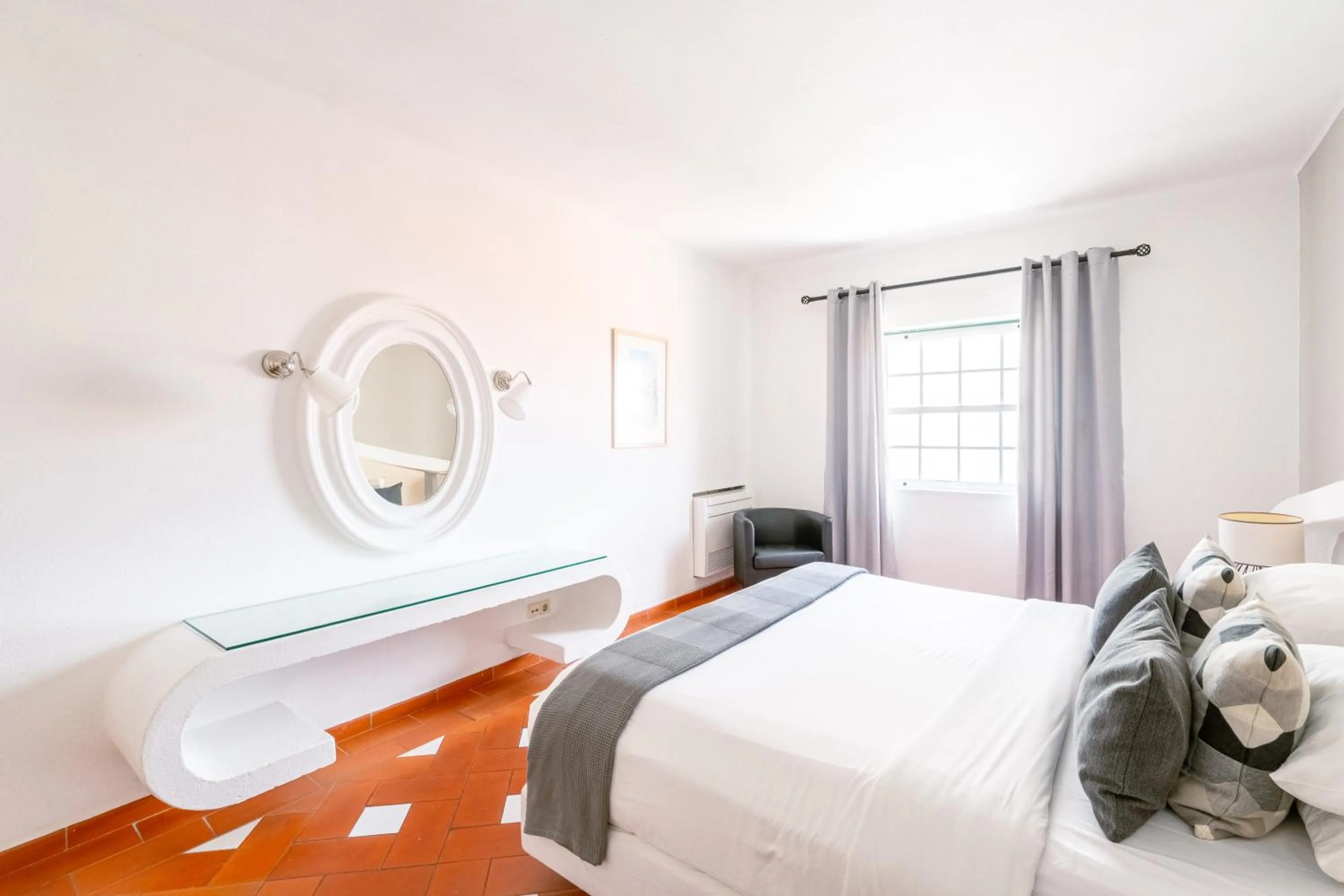 Bed in Baluarte da Vila Apartments