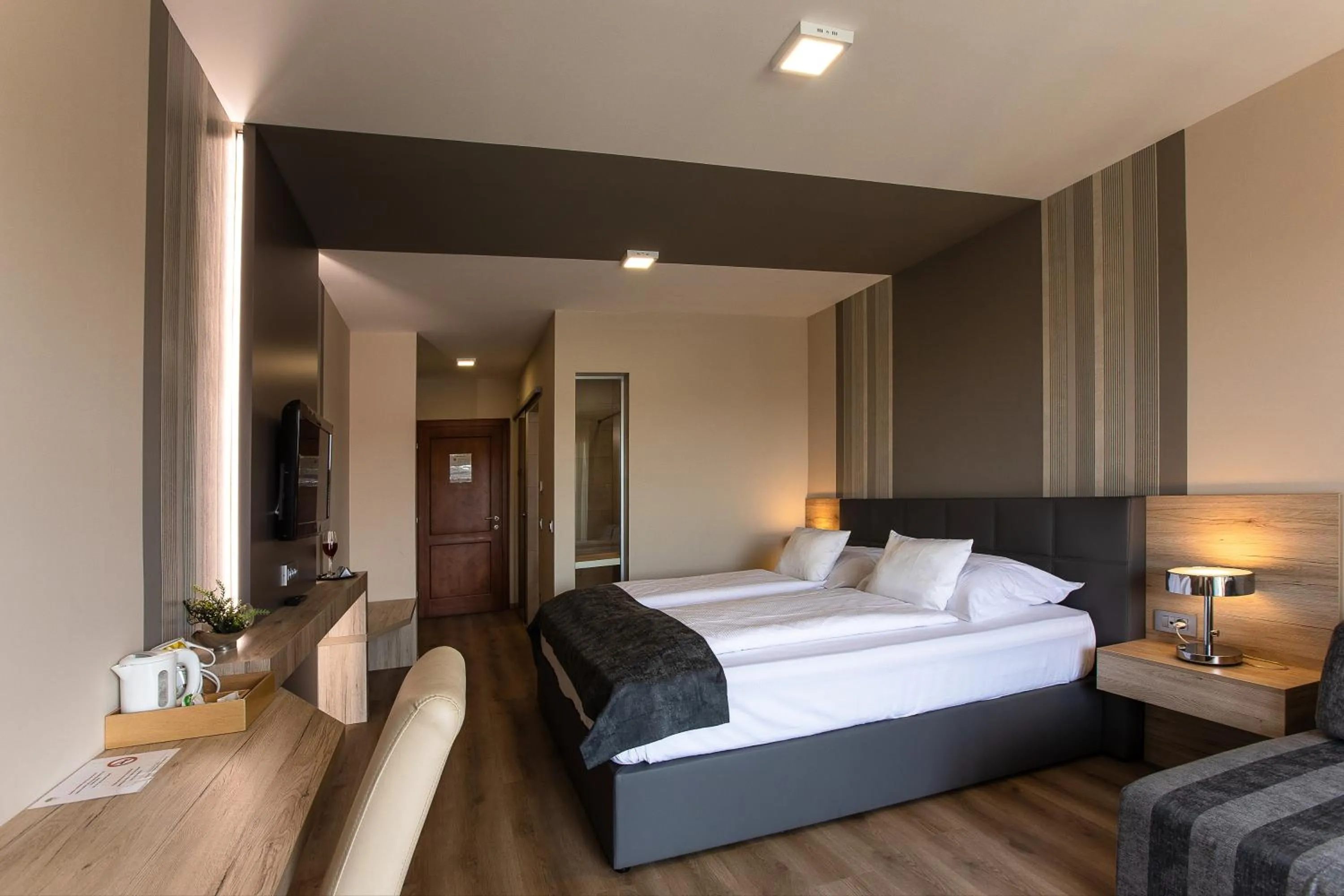 Bathroom, Bed in Gostilna in motel Pri Lešniku