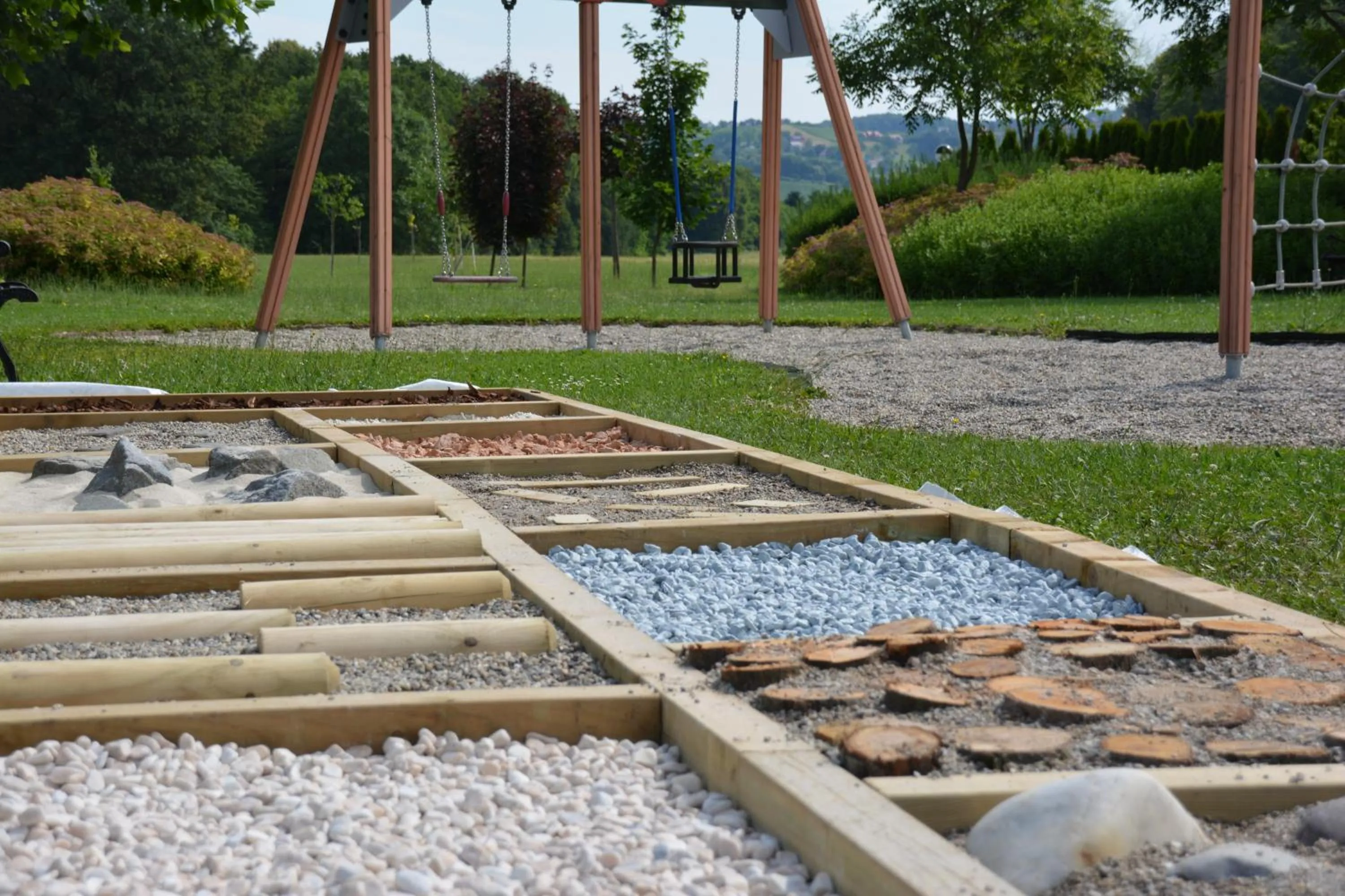 Children play ground in Gostilna in motel Pri Lešniku