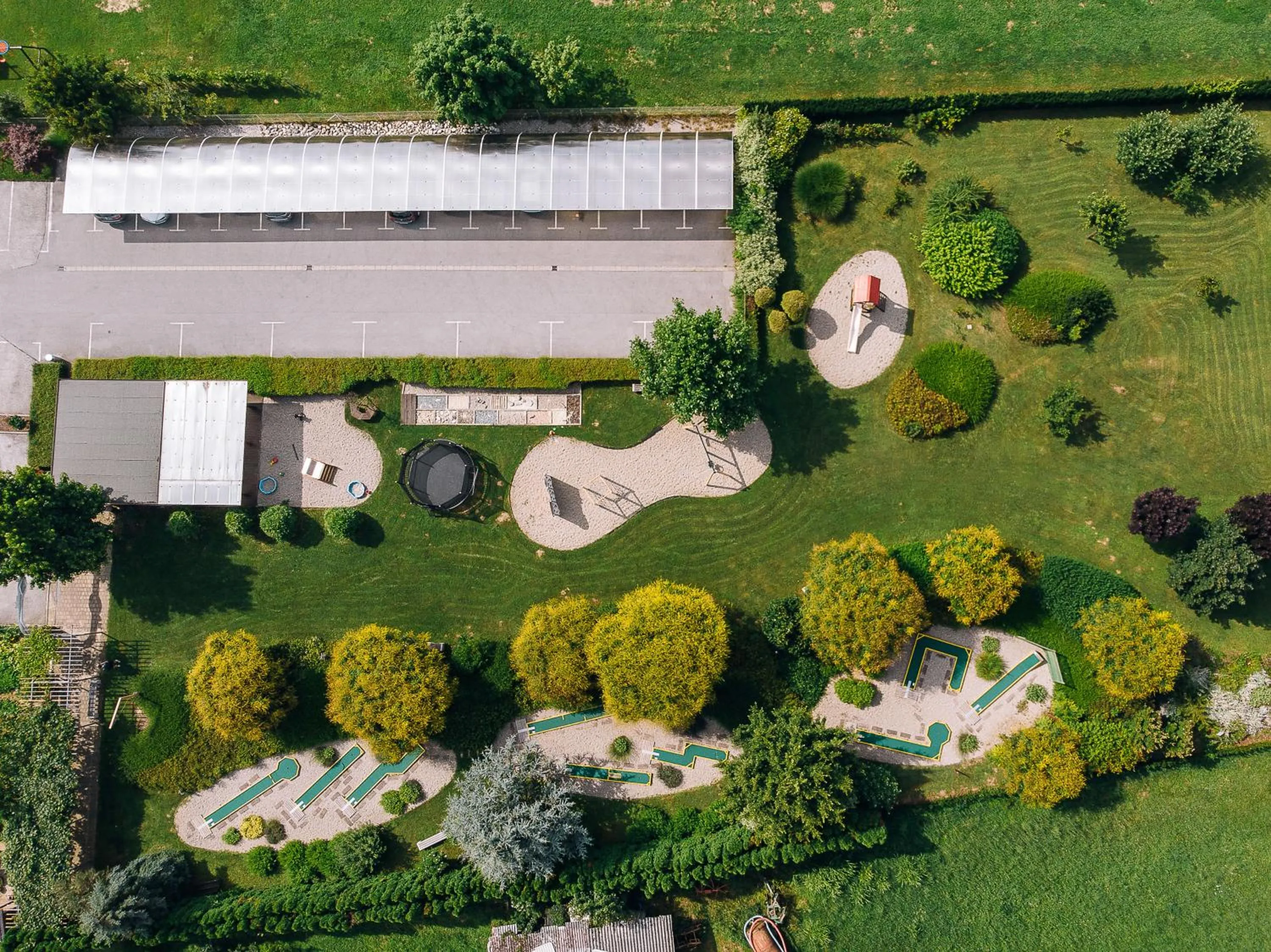Bird's eye view in Gostilna in motel Pri Lešniku