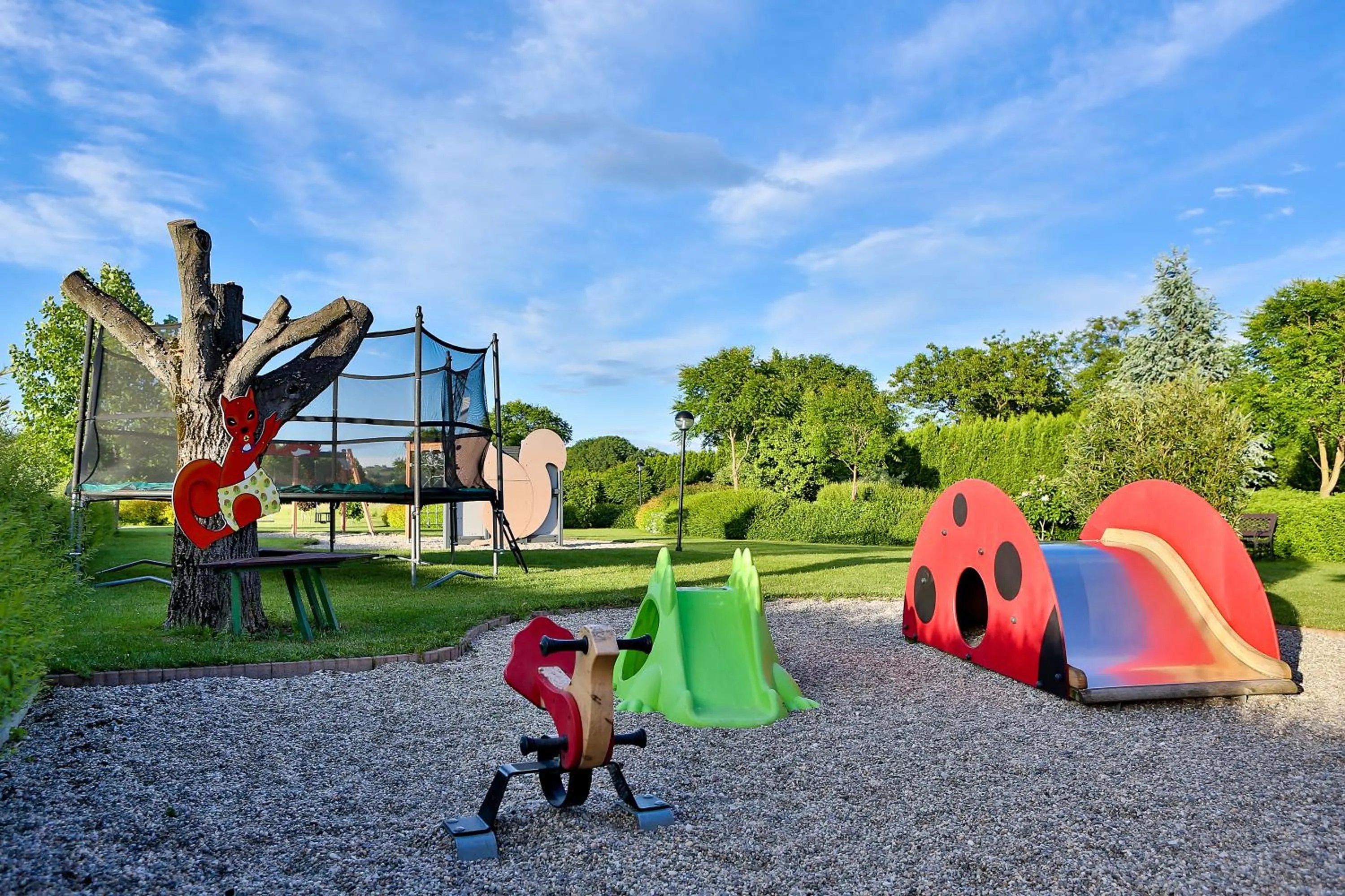 Children play ground in Gostilna in motel Pri Lešniku
