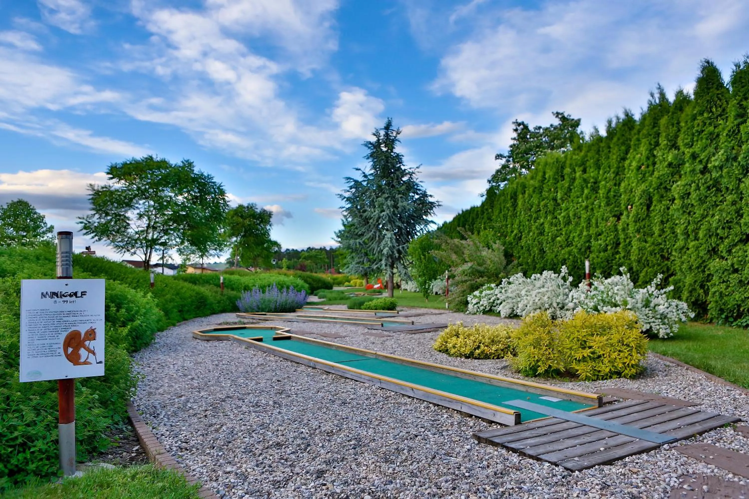 Minigolf in Gostilna in motel Pri Lešniku