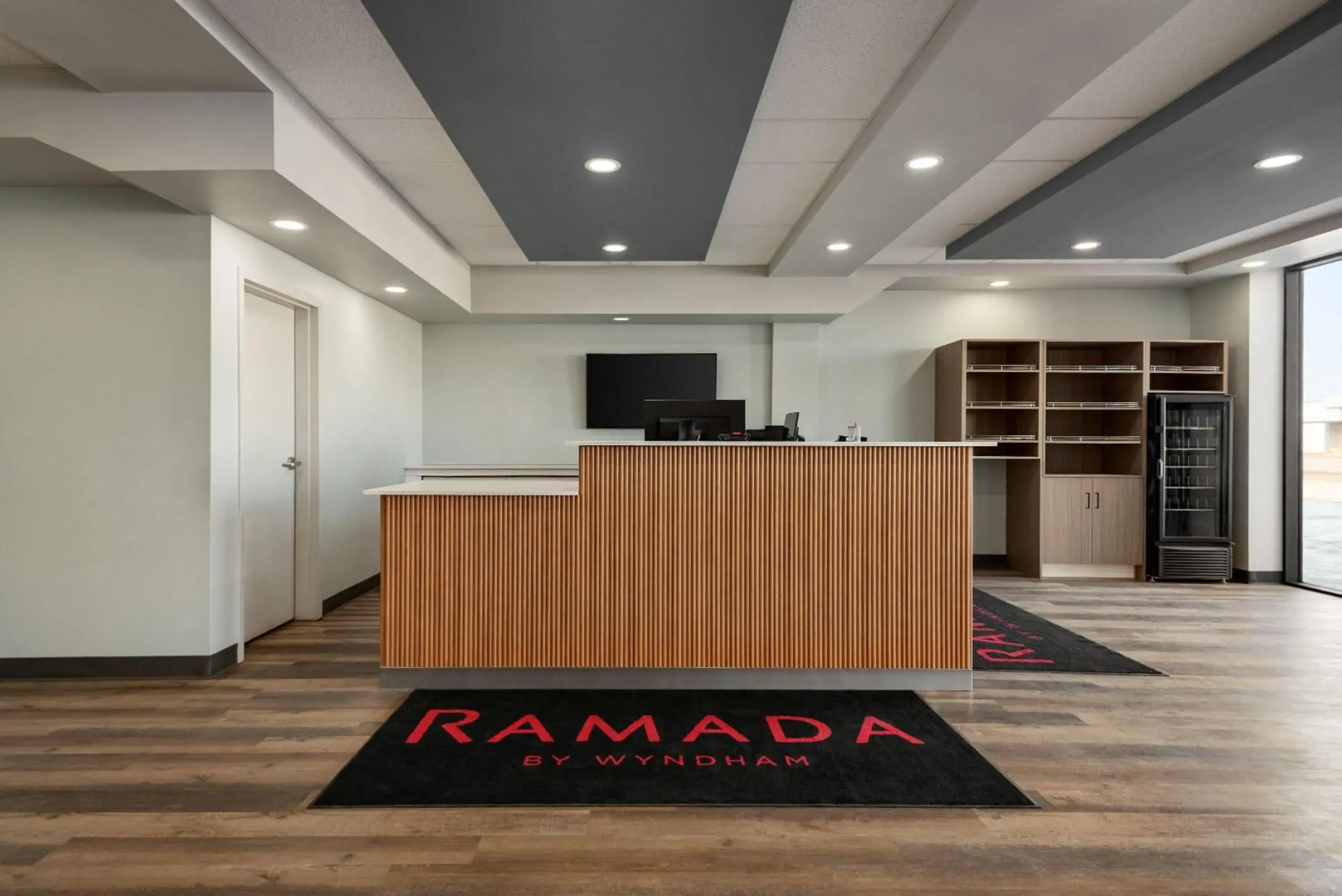 Lobby or reception in Ramada by Wyndham West Edmonton Hotel & Suites Lobby or reception in Ramada by Wyndham West Edmonton Hotel & Suites