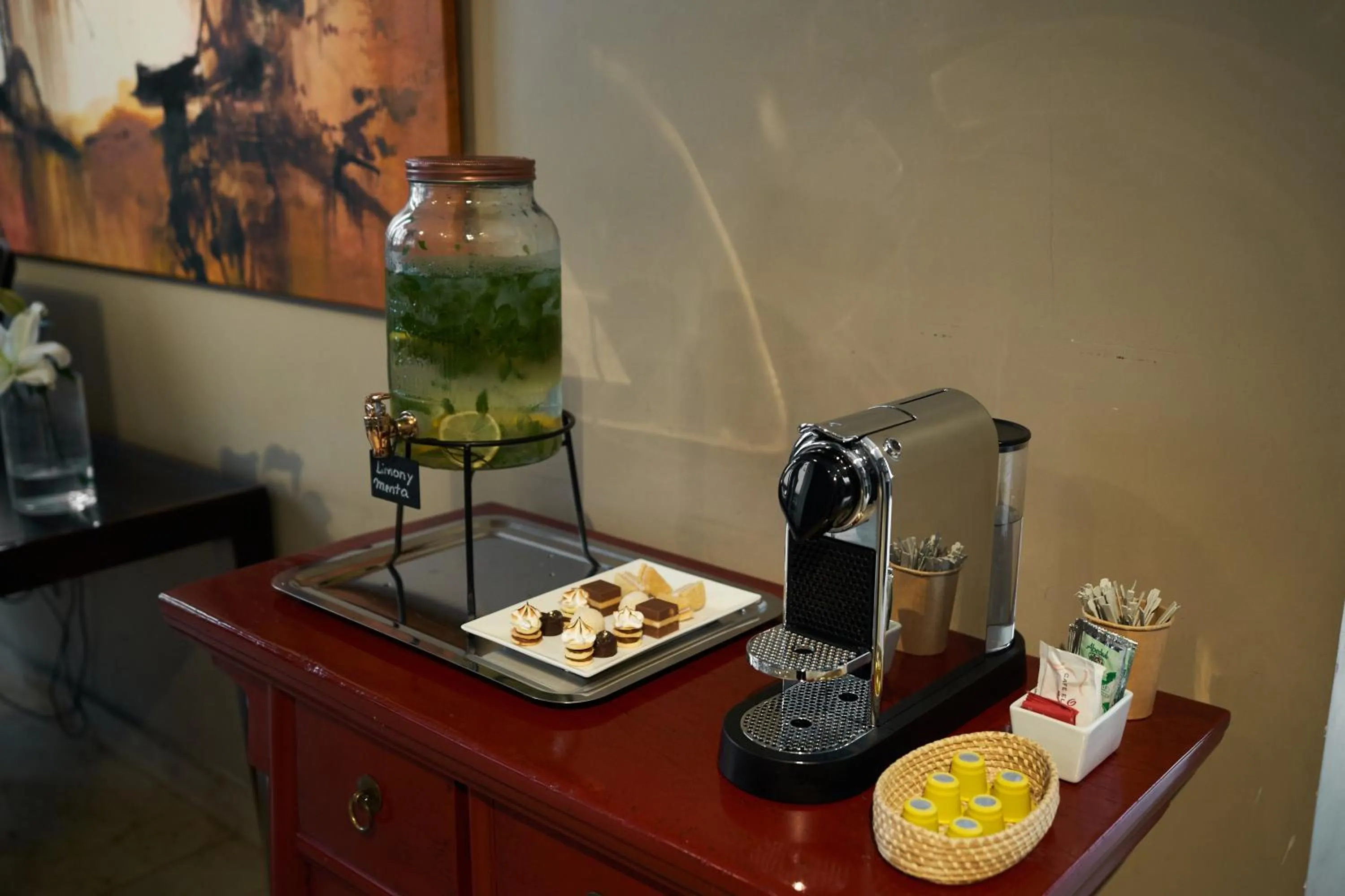 Lobby or reception in Carles Hotel