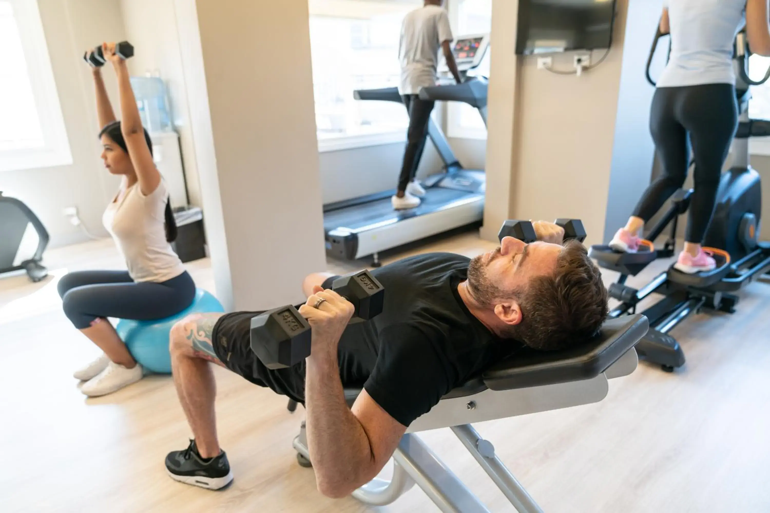 Fitness centre/facilities in Carles Hotel Fitness centre/facilities in Carles Hotel