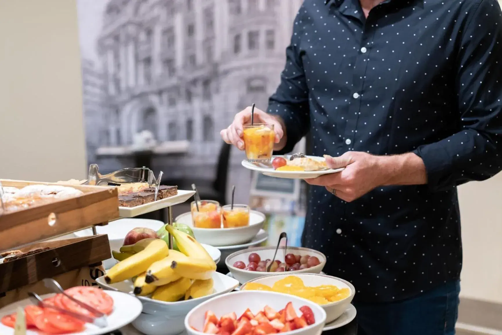 Breakfast in Carles Hotel Breakfast in Carles Hotel