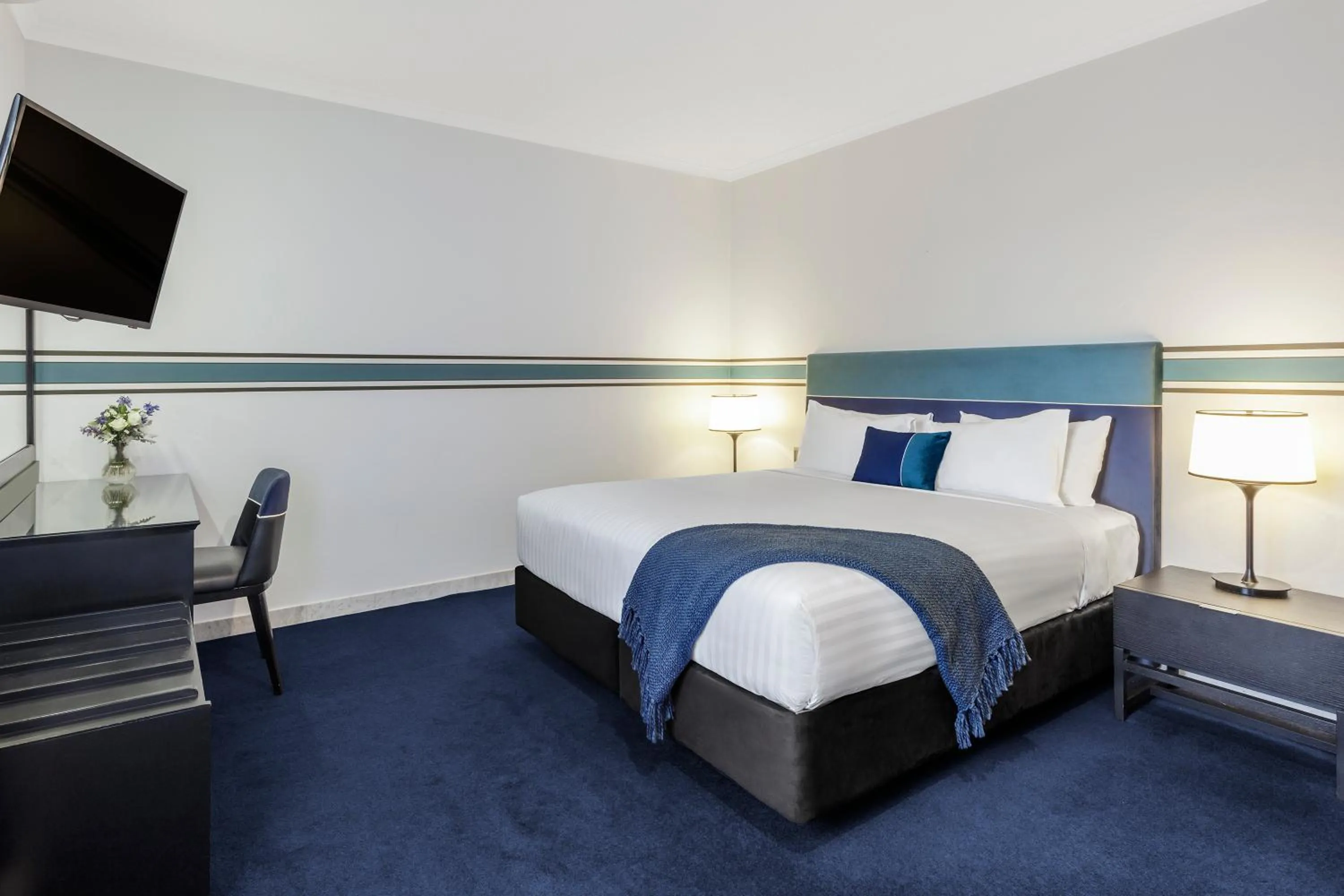 Bed in Ramada by Wyndham Diplomat Canberra