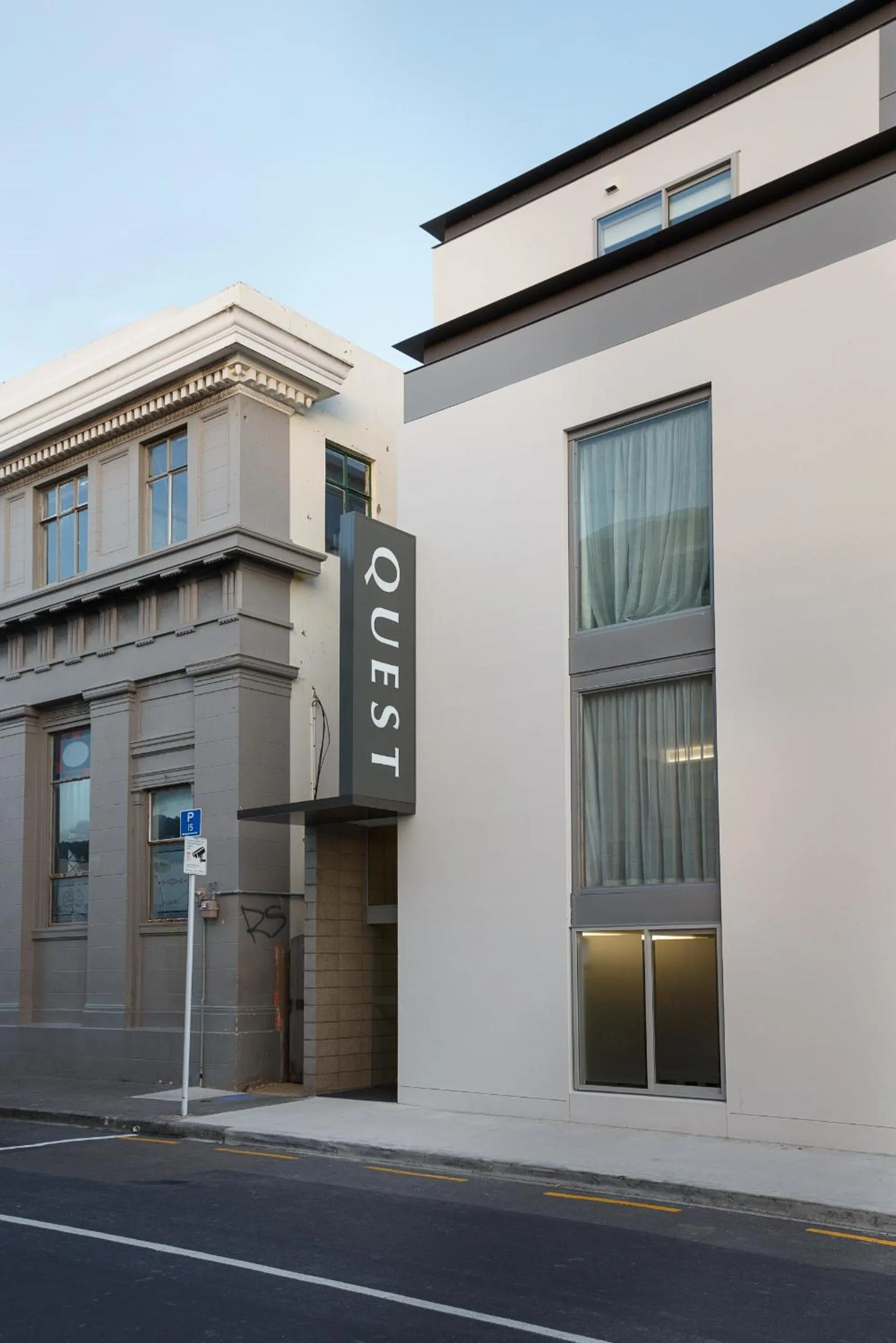 Facade/entrance in Quest Petone