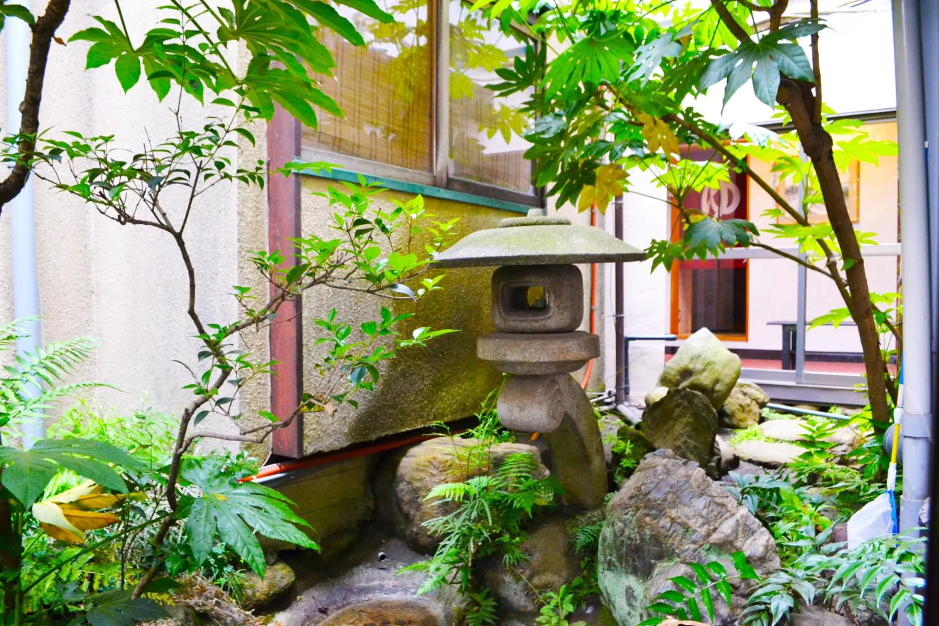 Garden in Ryokan Matsumuraya