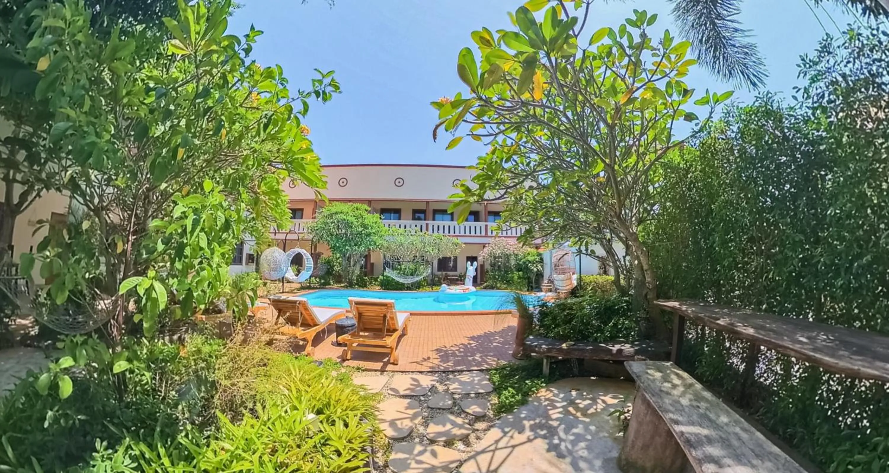 Garden view in Namphung Phuket Boutique Resort