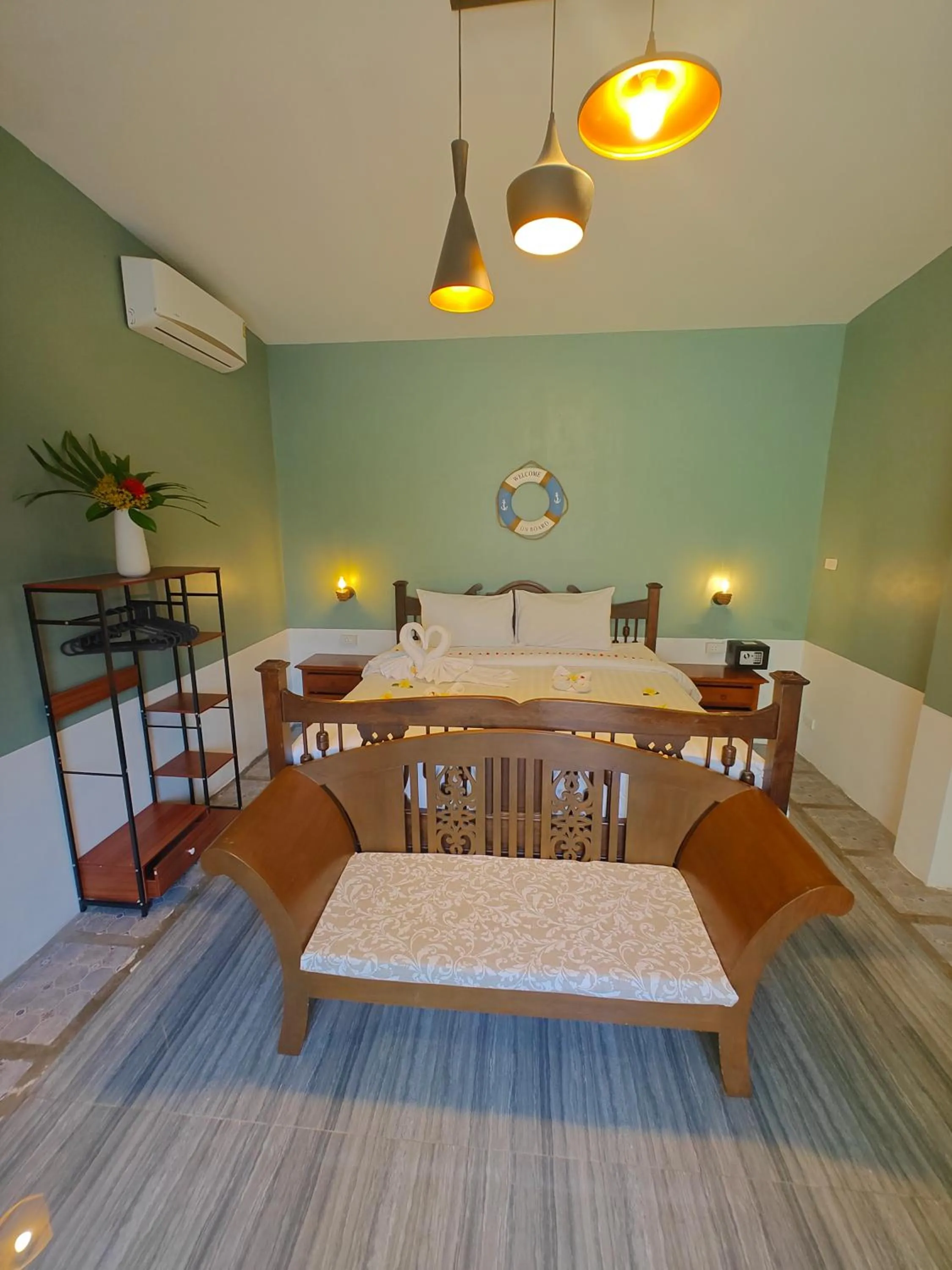 Bed in Namphung Phuket Boutique Resort