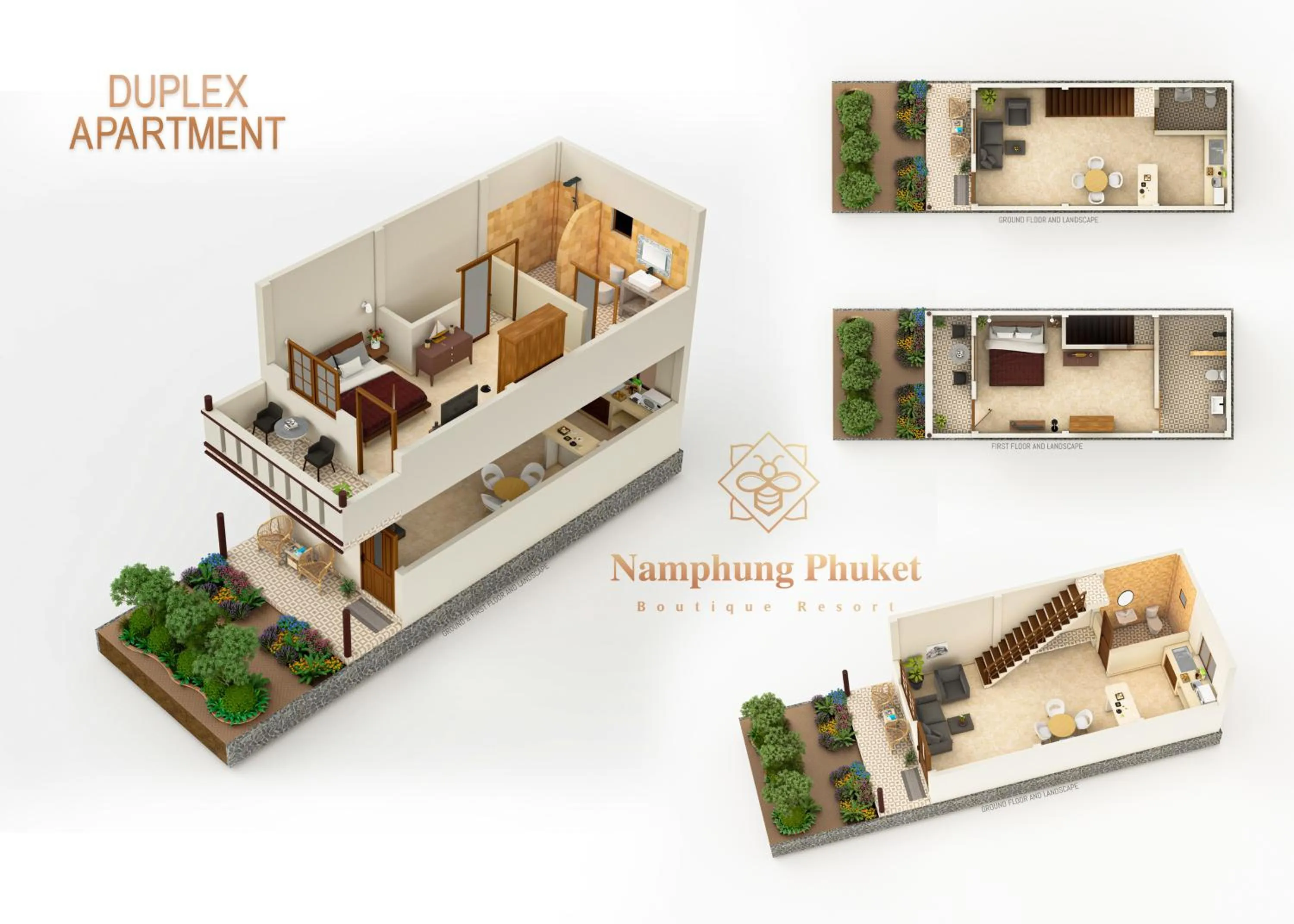 Property building in Namphung Phuket Boutique Resort