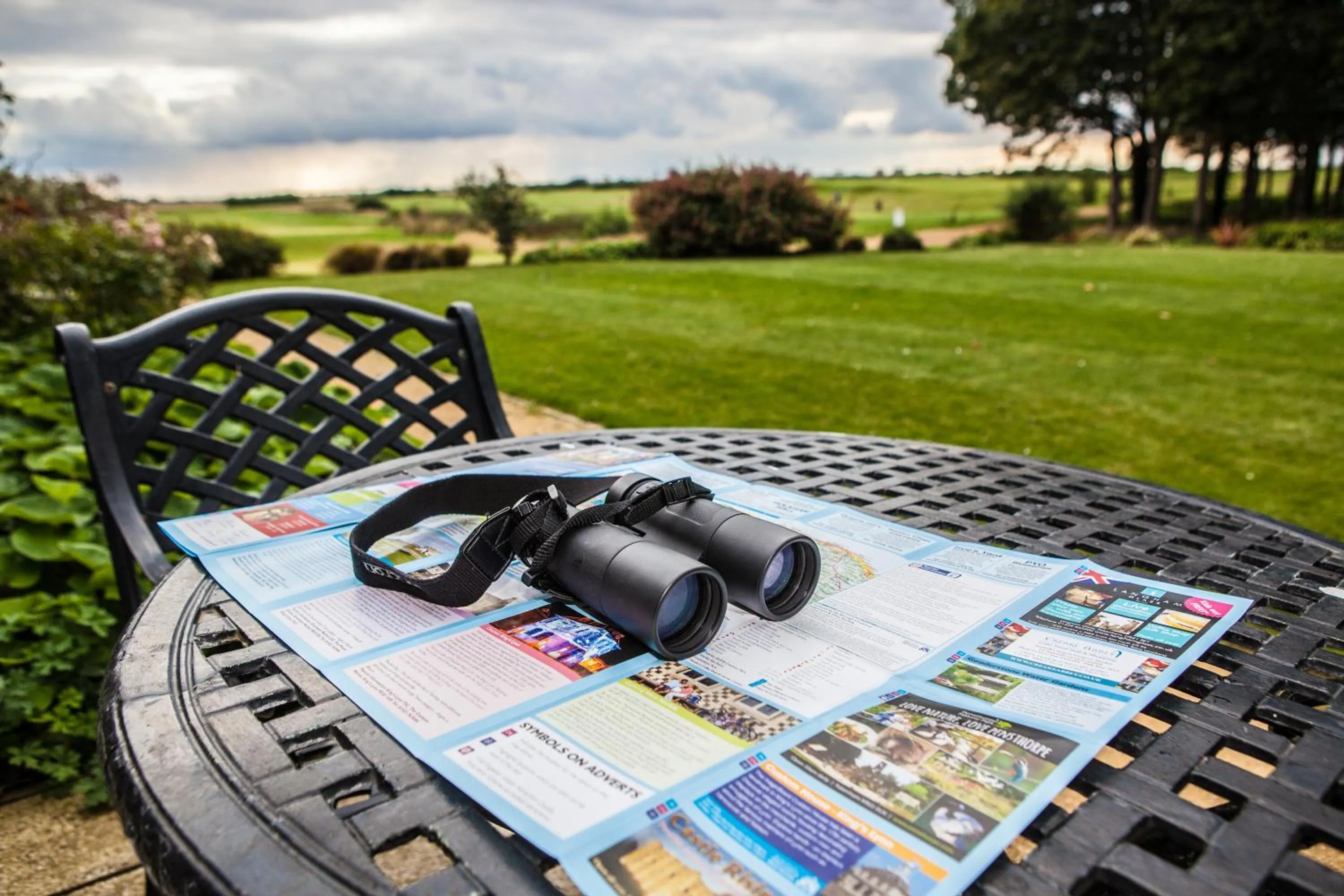 Patio in Heacham Manor Hotel