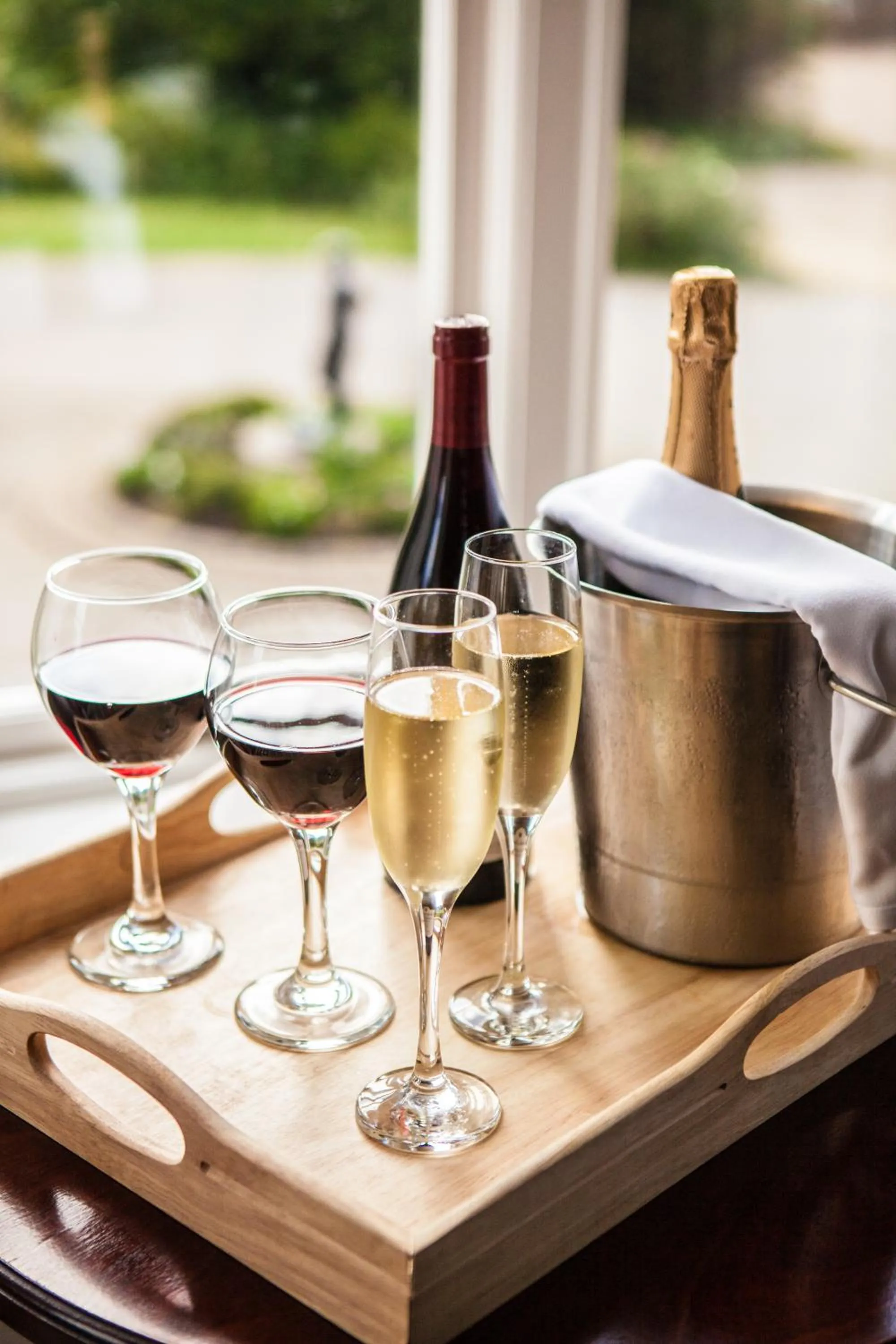 Alcoholic drinks in Heacham Manor Hotel