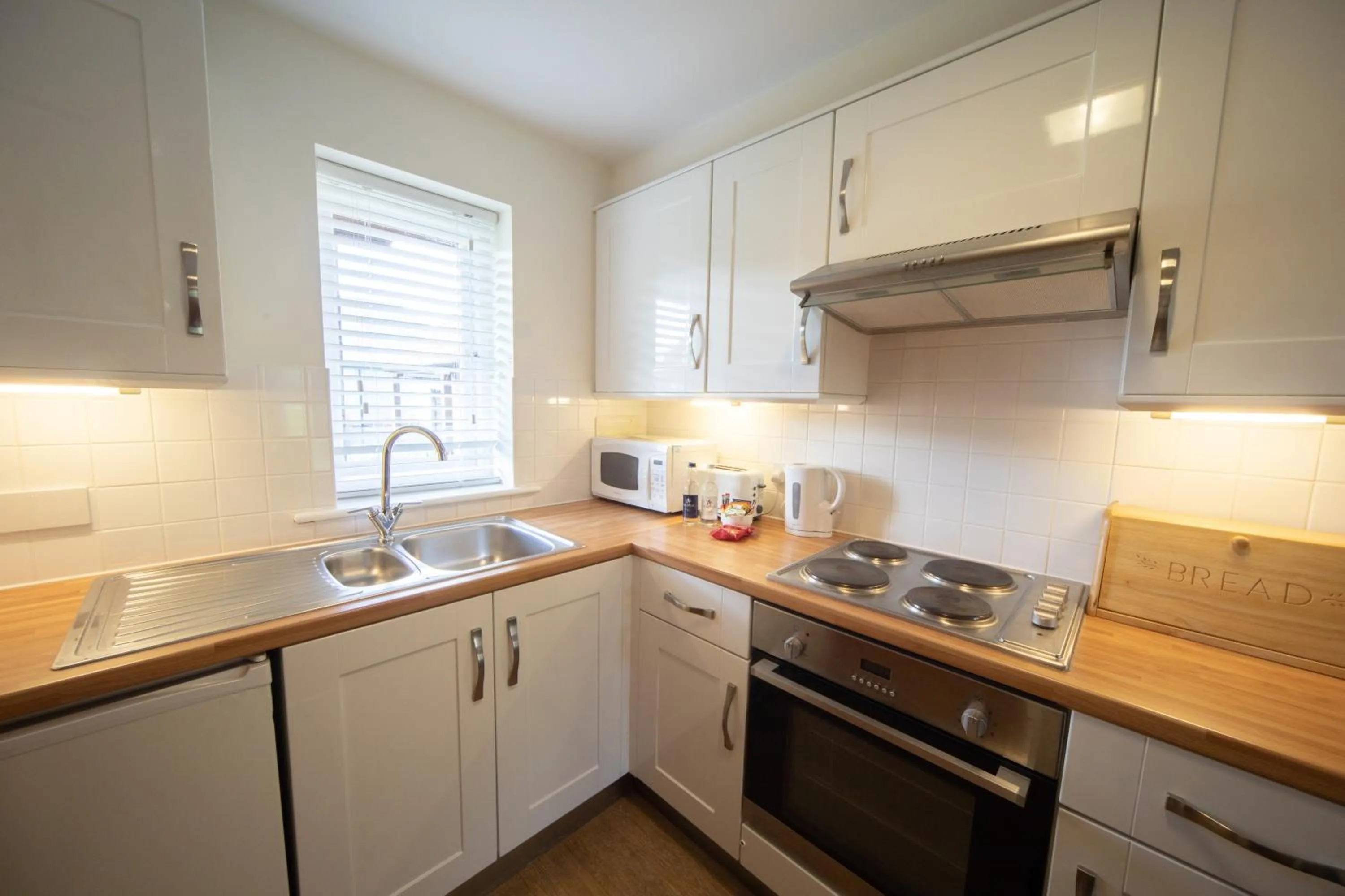 Kitchen or kitchenette in Heacham Manor Hotel
