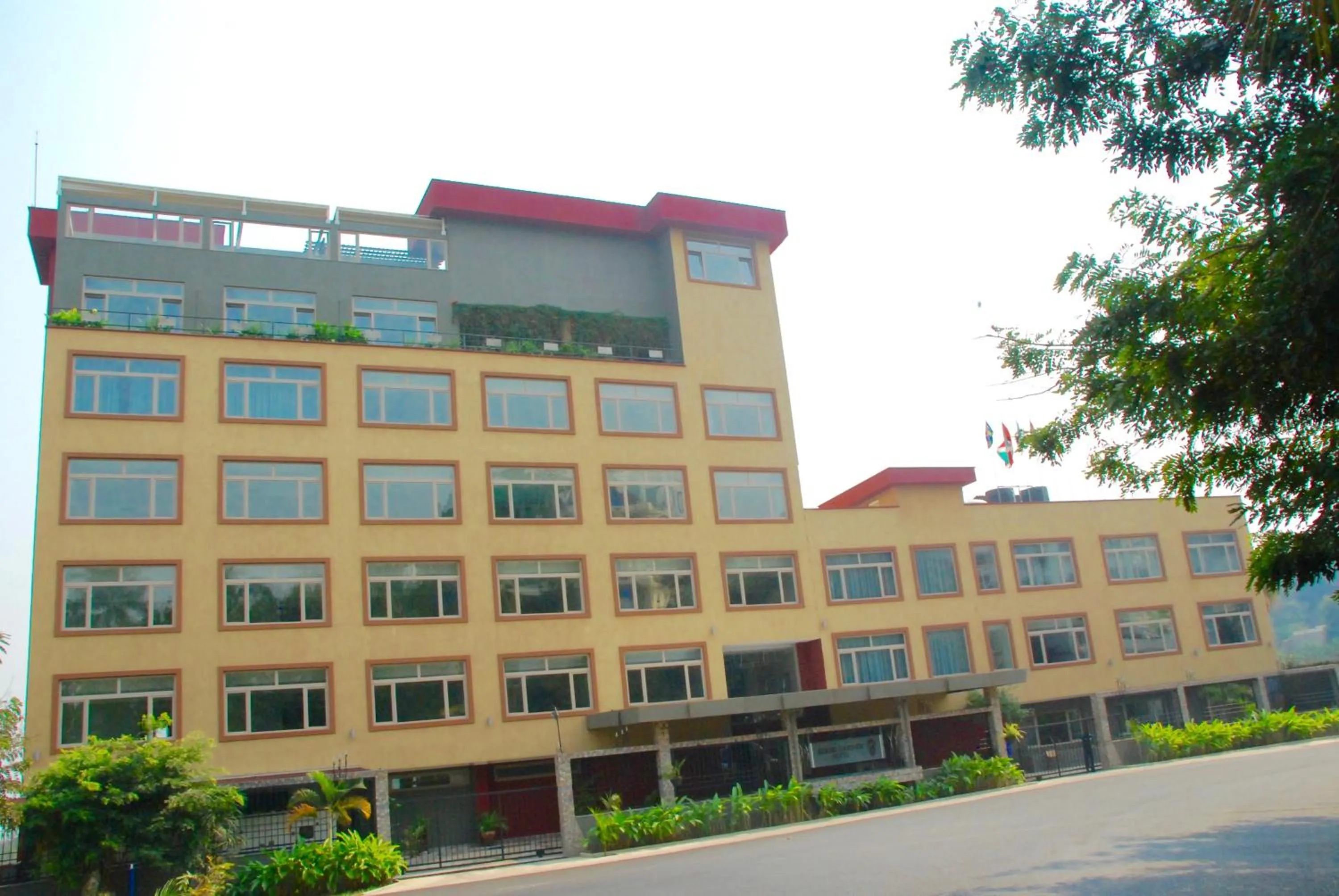 Facade/entrance in Kiriri Garden Hotel