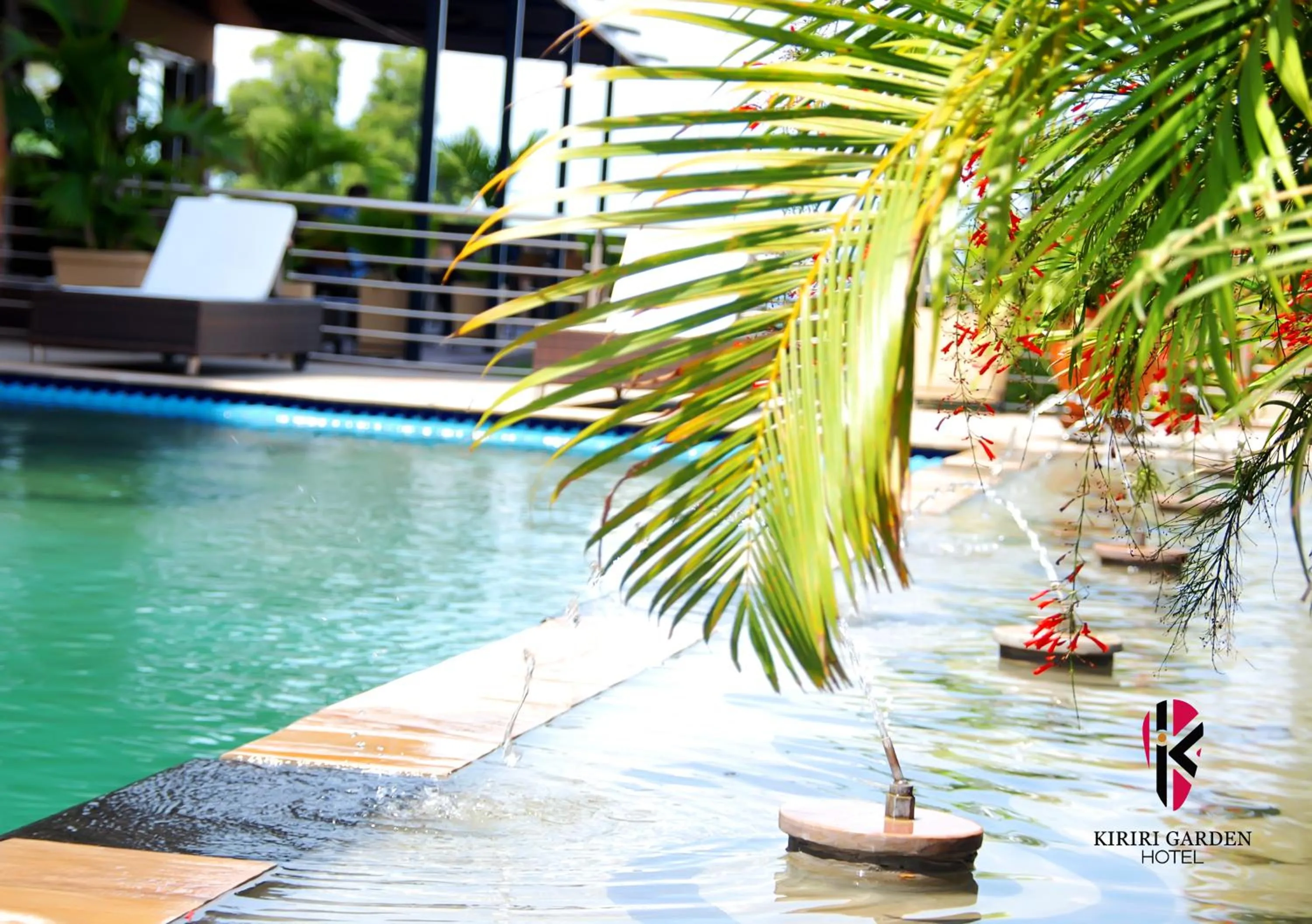 Swimming pool in Kiriri Garden Hotel