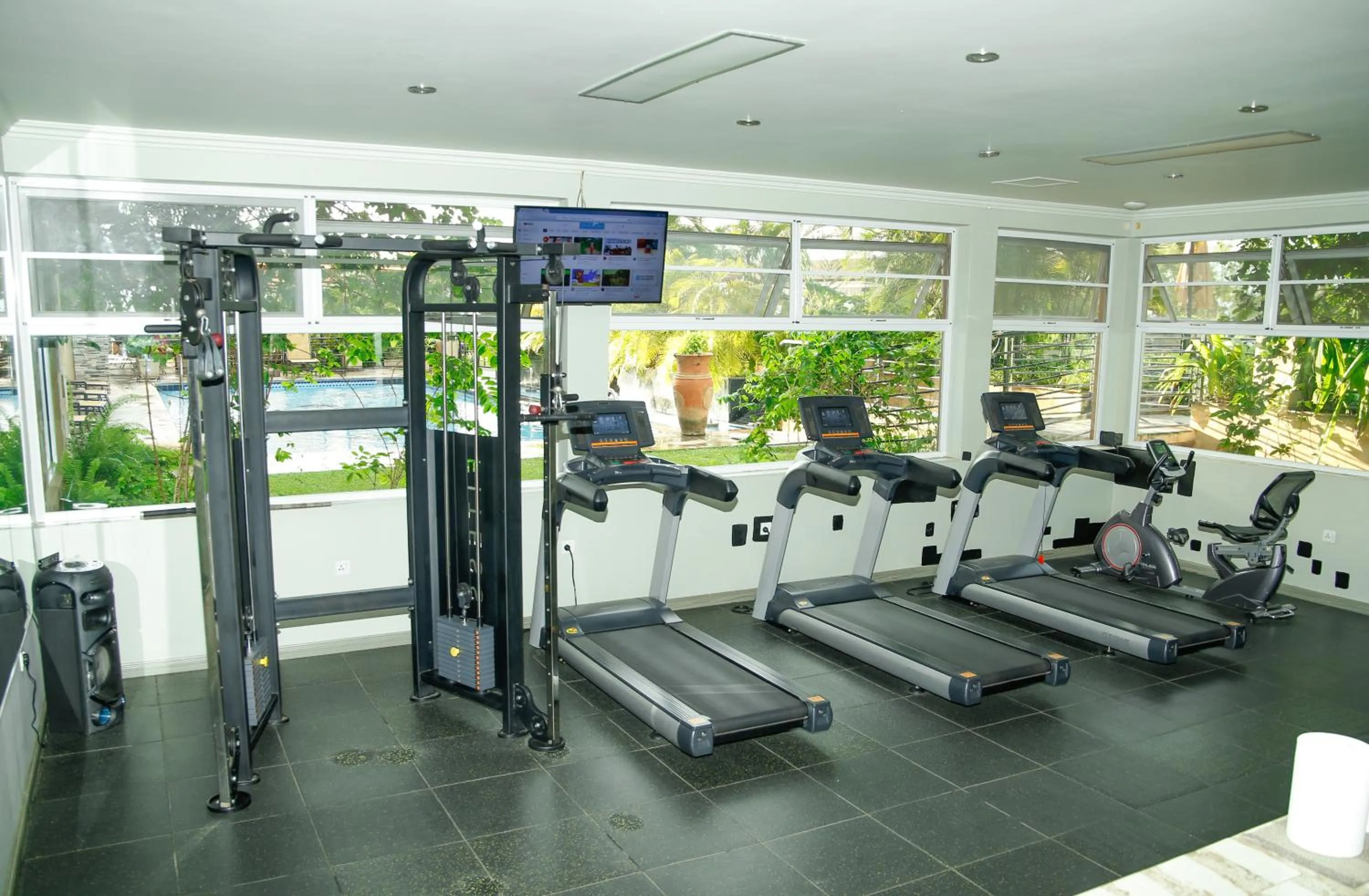 Fitness centre/facilities in Kiriri Garden Hotel