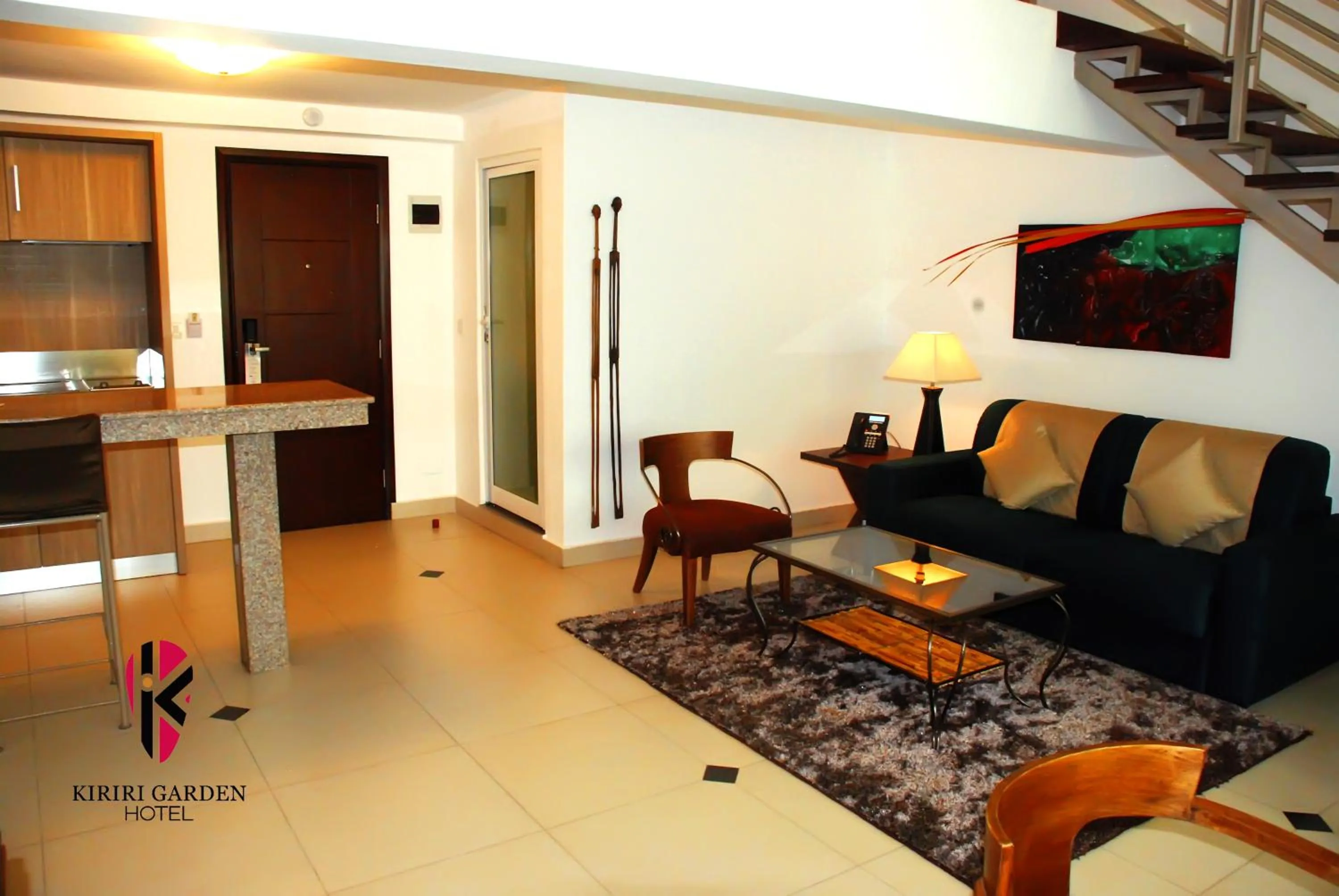 Living room in Kiriri Garden Hotel