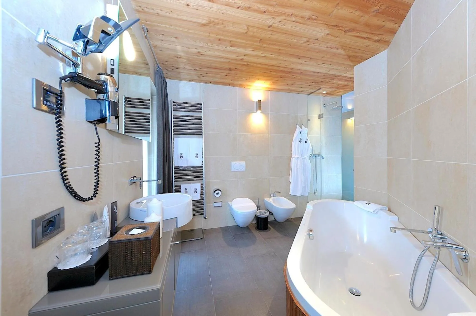 Bathroom in DV Chalet Boutique Hotel & Spa