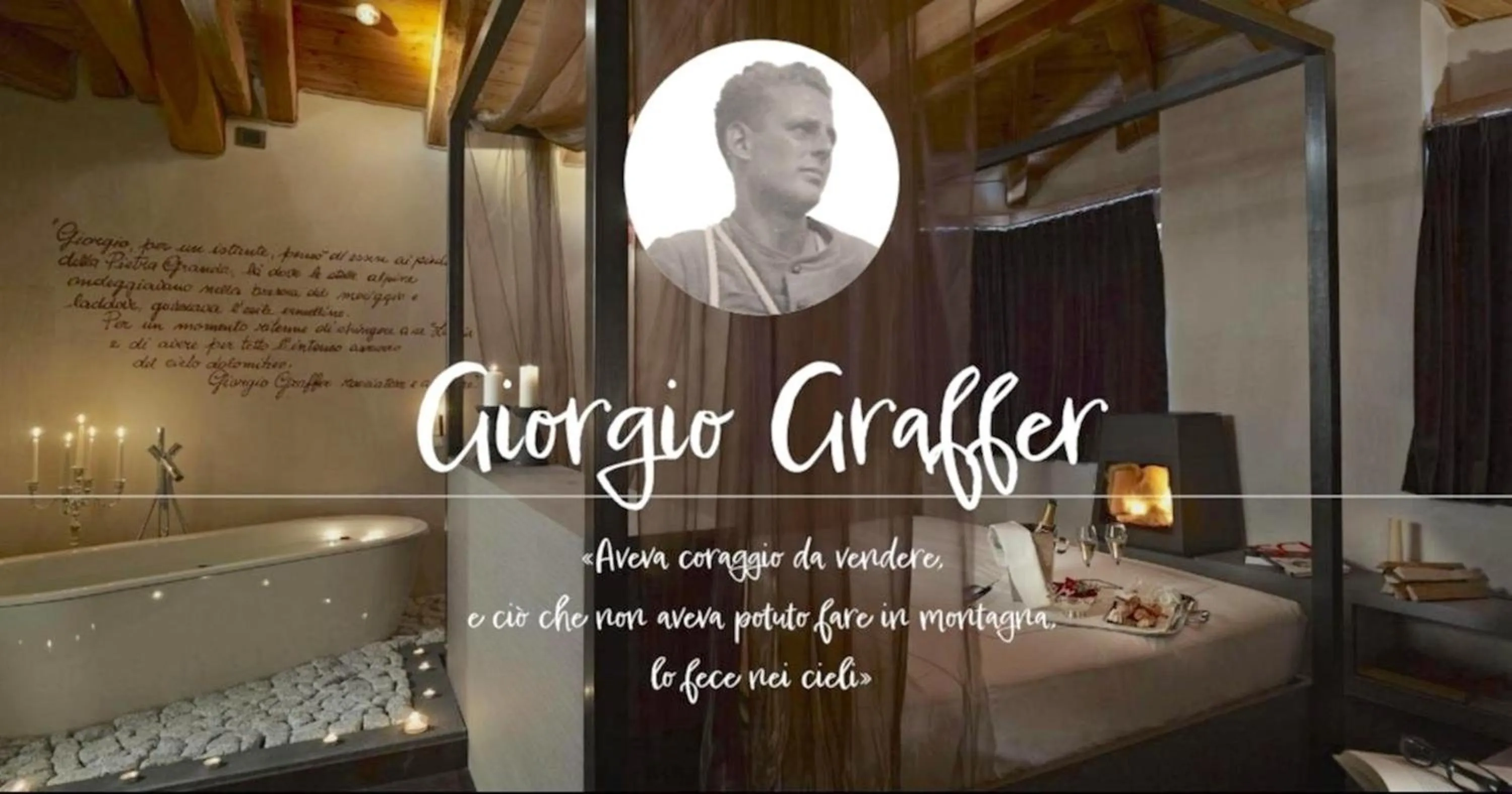 Text overlay in DV Chalet Boutique Hotel & Spa