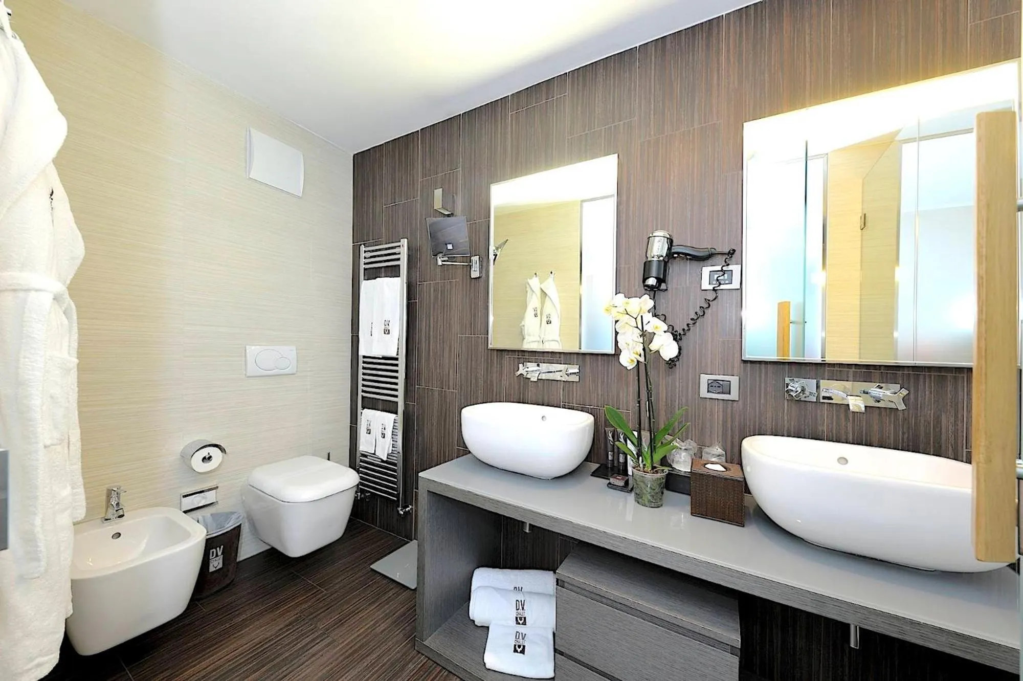 Bathroom in DV Chalet Boutique Hotel & Spa