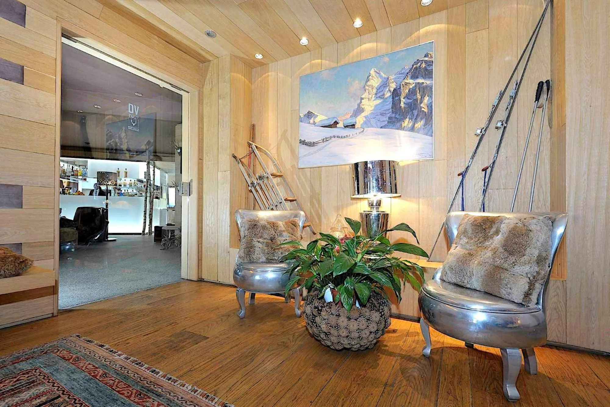 Lobby or reception in DV Chalet Boutique Hotel & Spa
