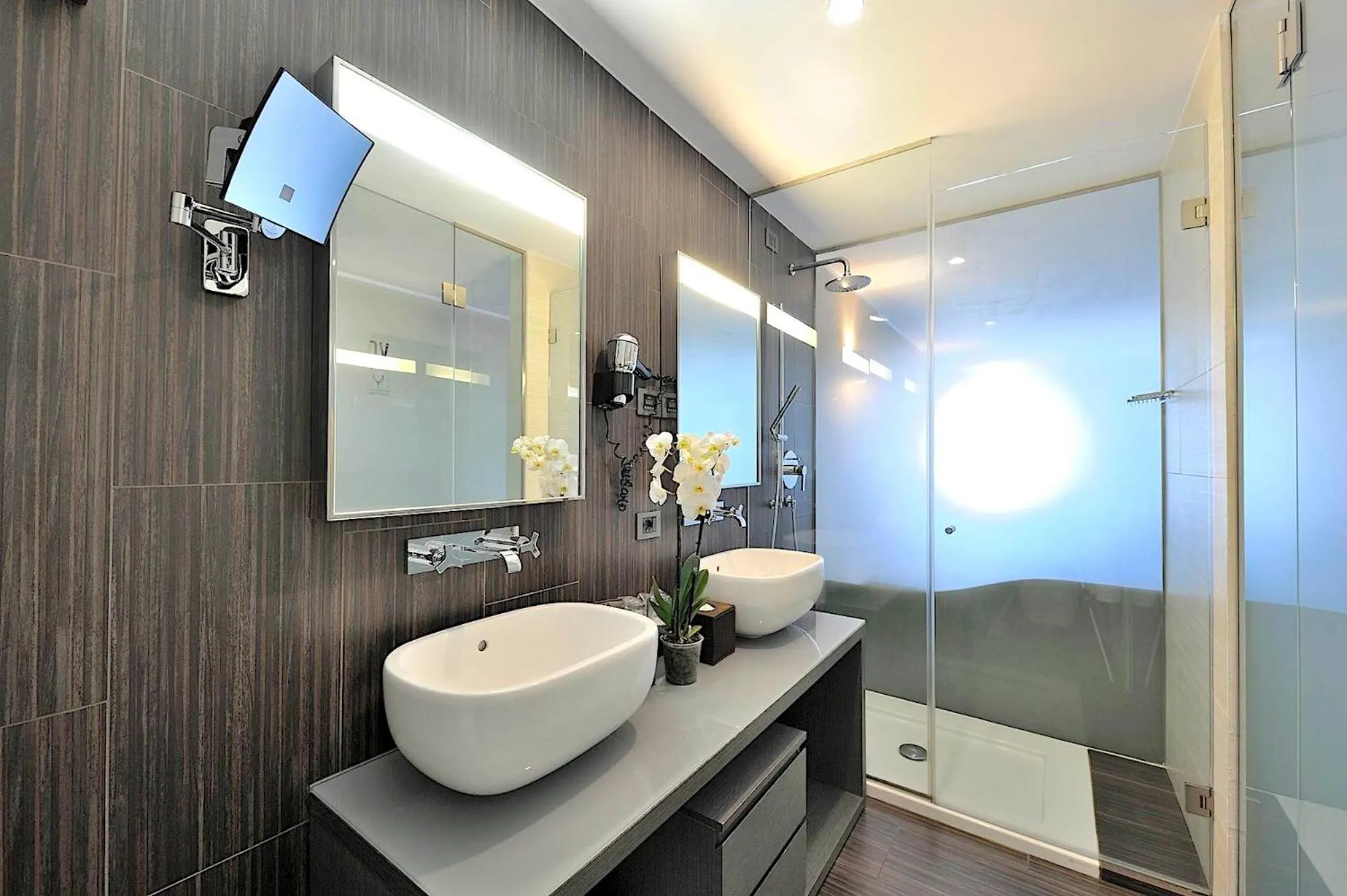 Bathroom in DV Chalet Boutique Hotel & Spa
