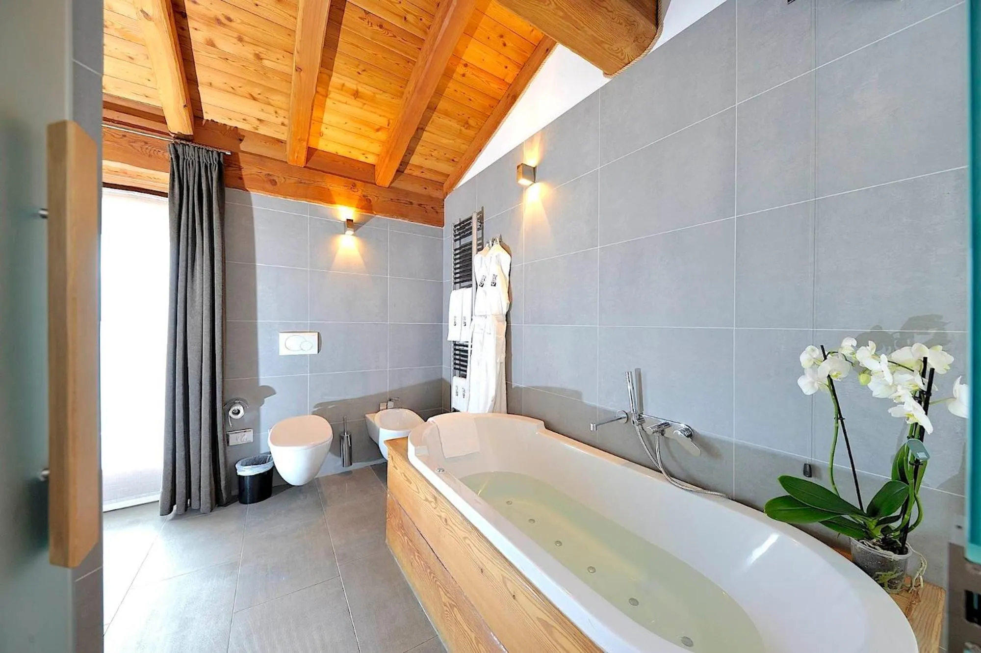 Bathroom in DV Chalet Boutique Hotel & Spa