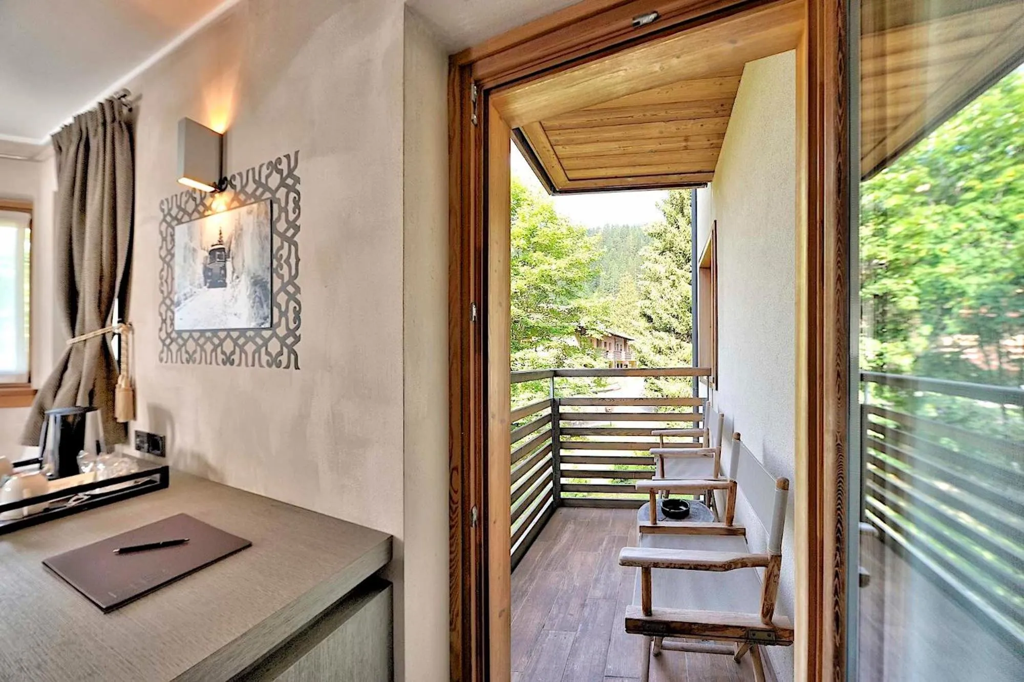 Balcony/Terrace in DV Chalet Boutique Hotel & Spa