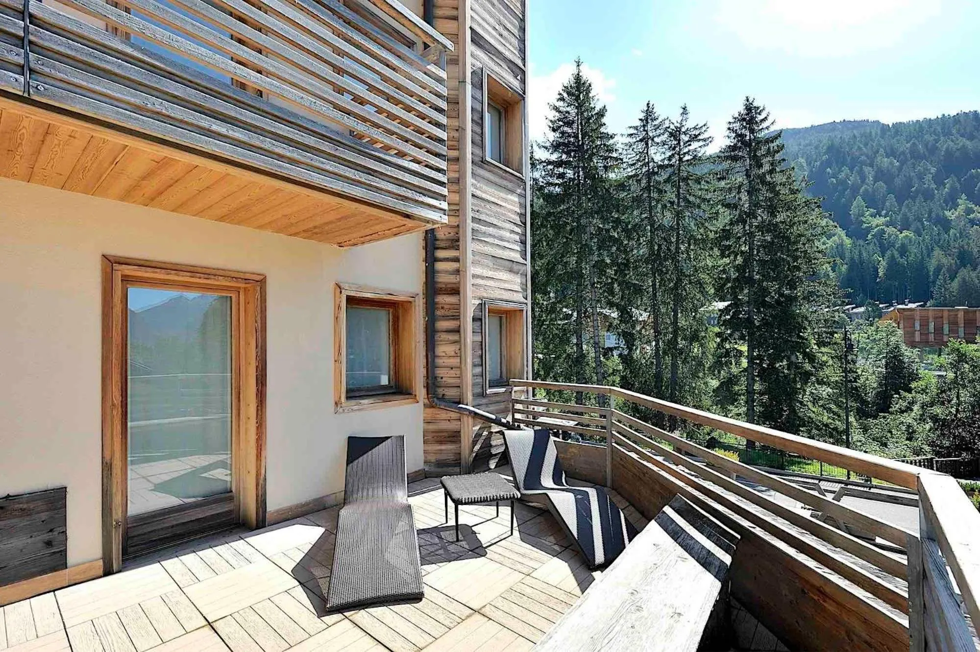 Balcony/Terrace in DV Chalet Boutique Hotel & Spa