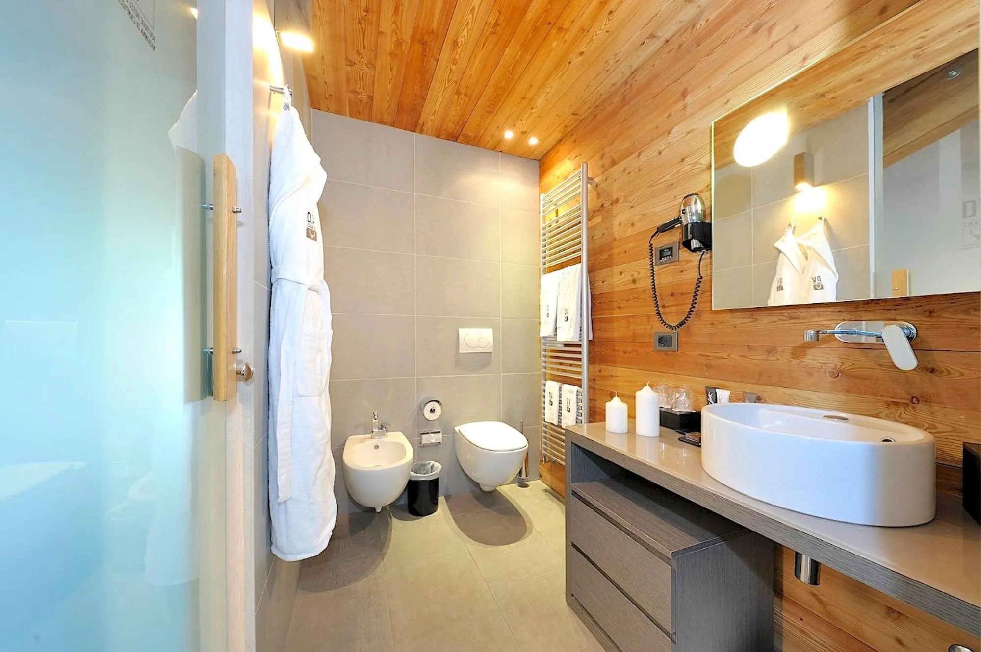 Bathroom in DV Chalet Boutique Hotel & Spa
