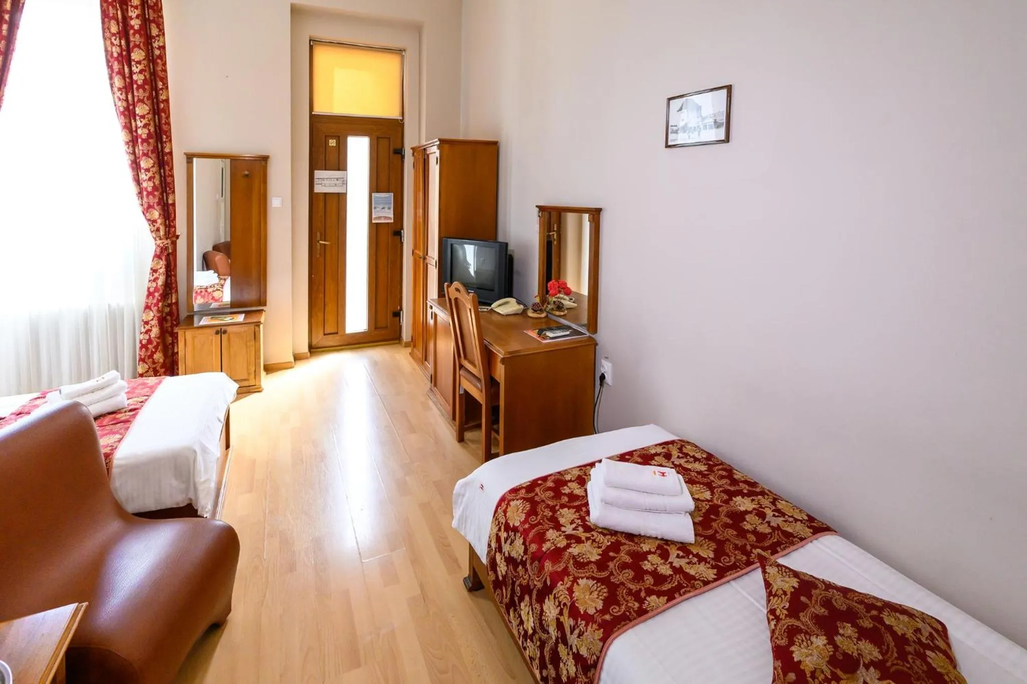 Bed in Hotel Transilvania