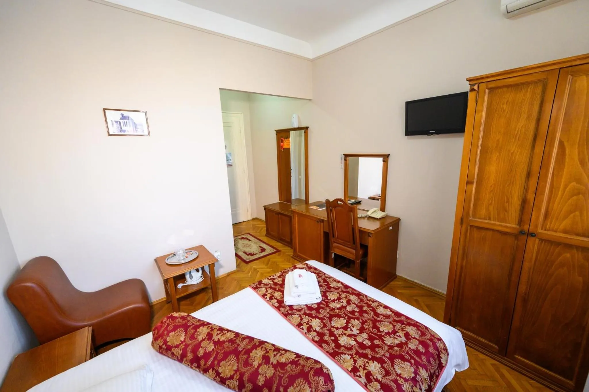 Bed in Hotel Transilvania