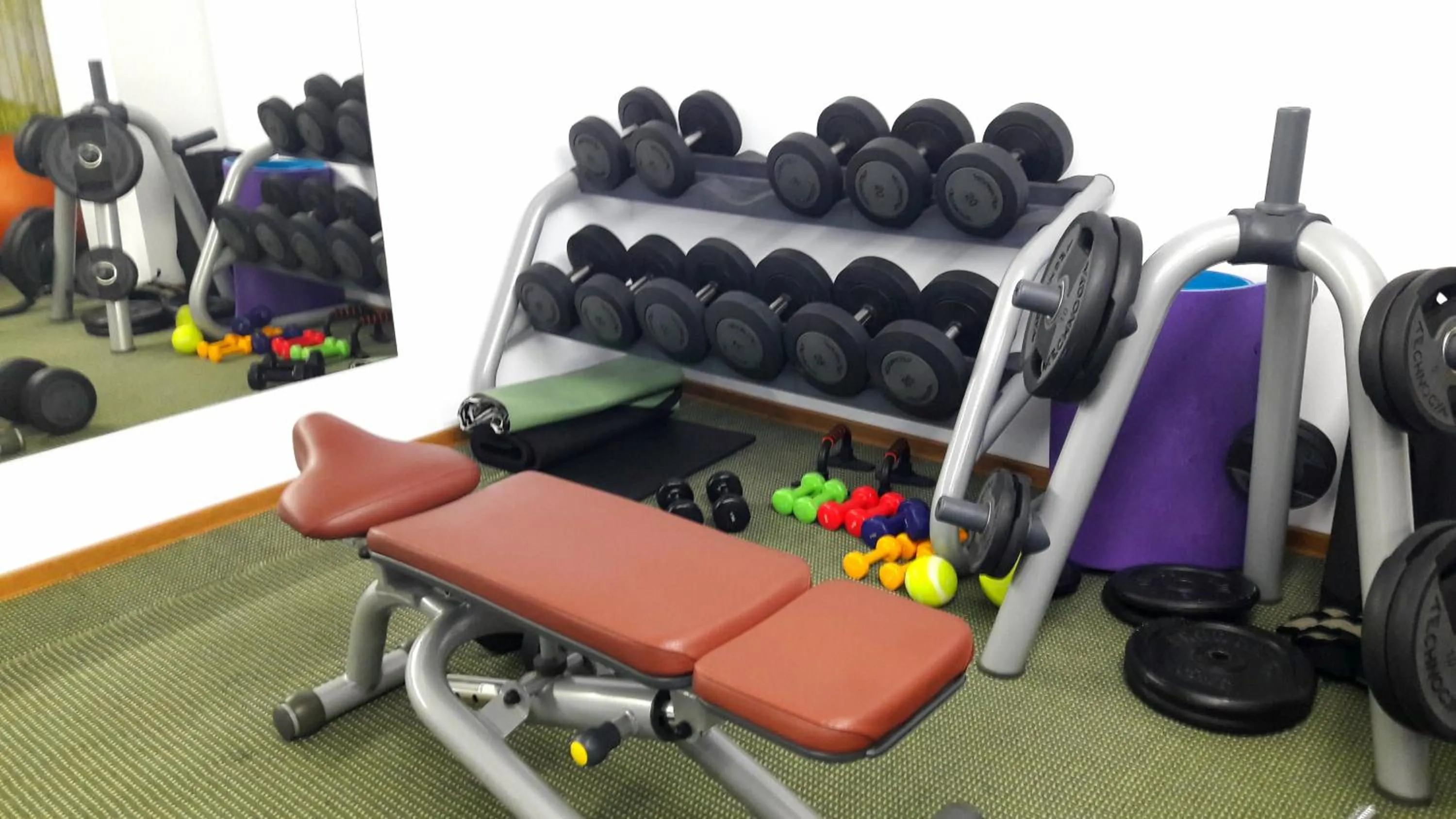 Fitness centre/facilities in Hotel Tecadra