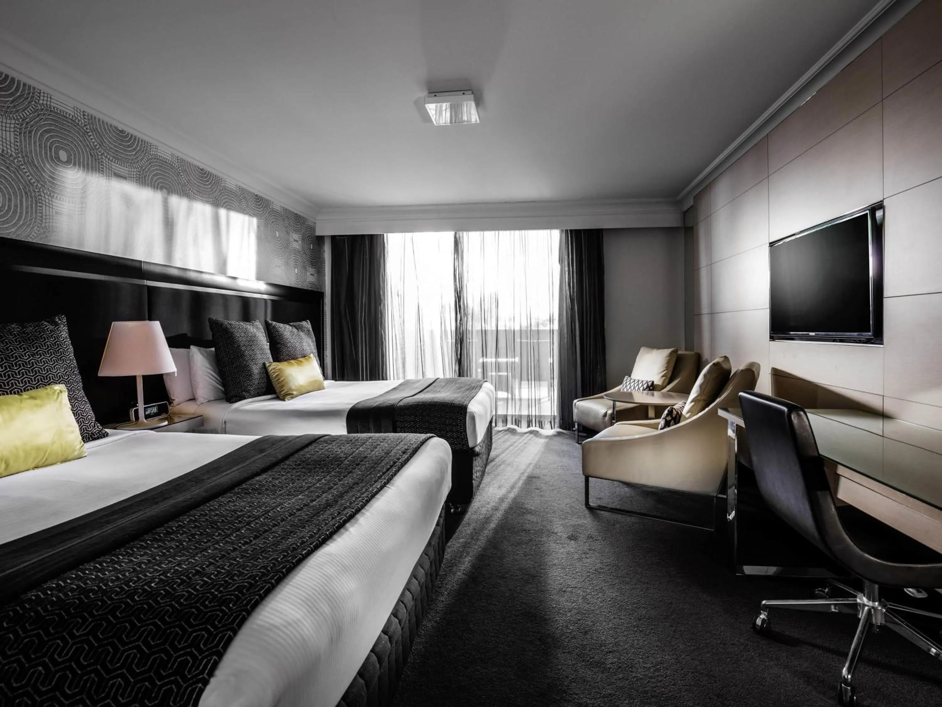 Bedroom, Bed in Pullman Brisbane King George Square