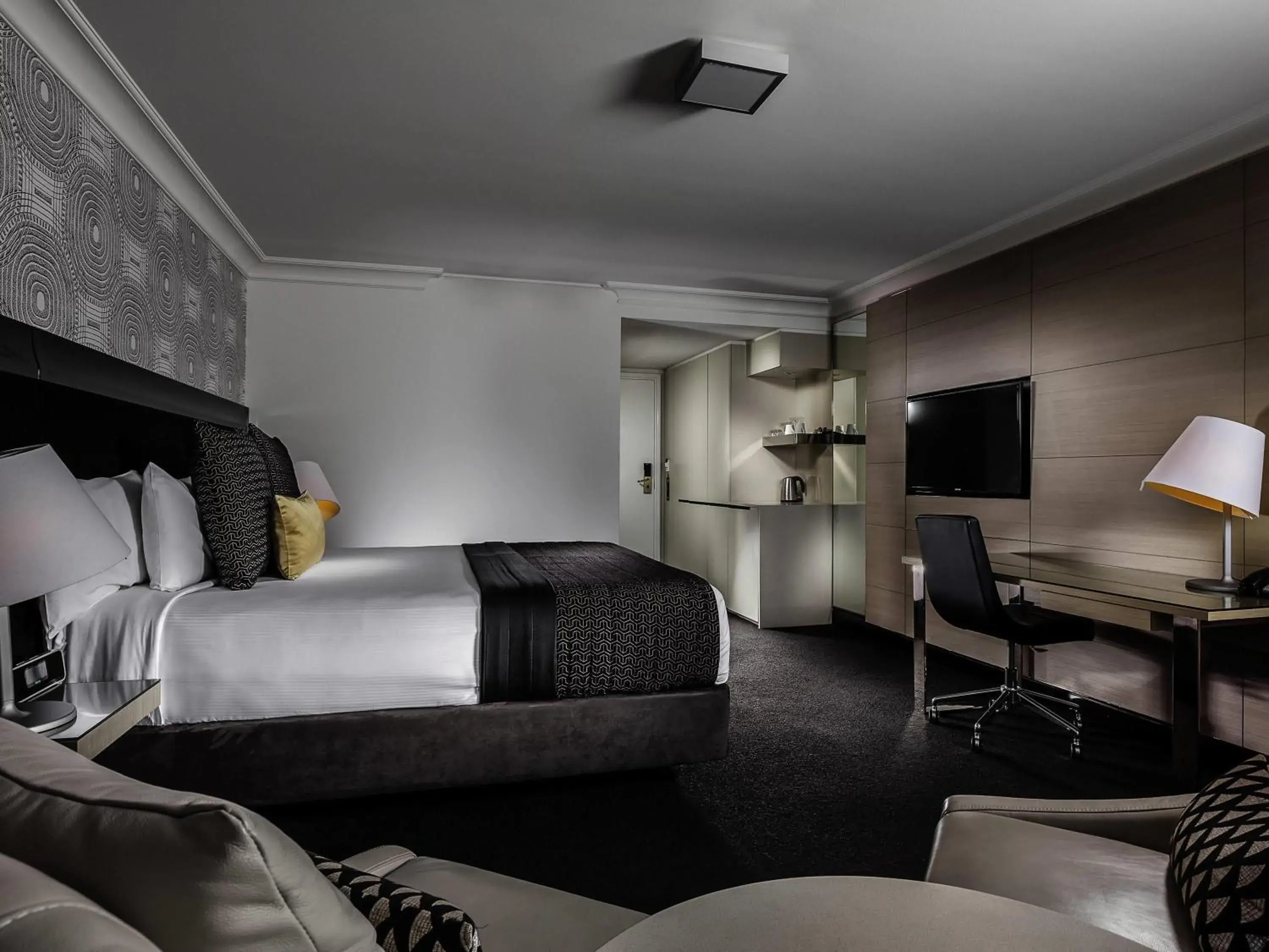 Bedroom, Bed in Pullman Brisbane King George Square Bedroom, Bed in Pullman Brisbane King George Square