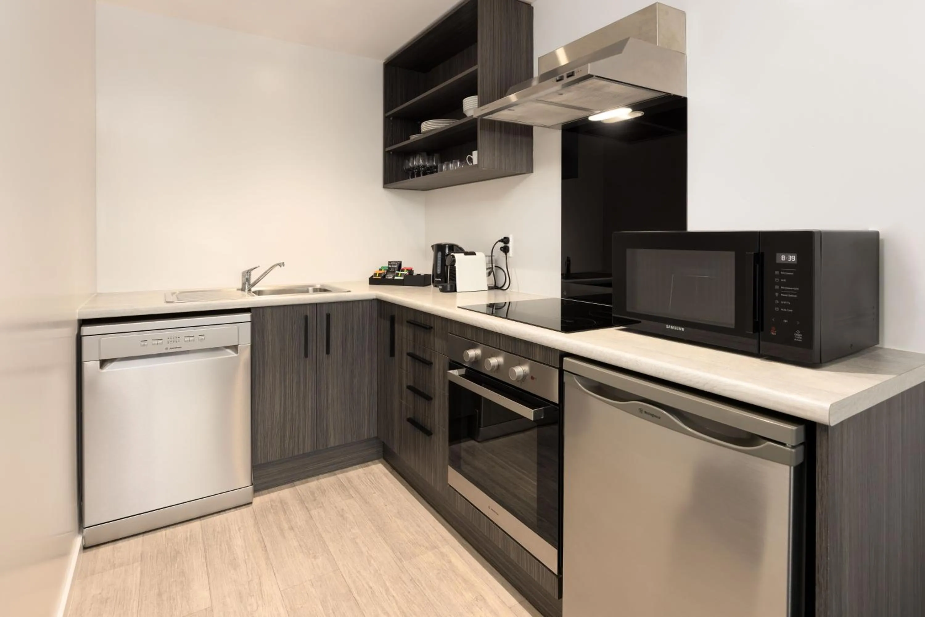 kitchen in Hotel Give