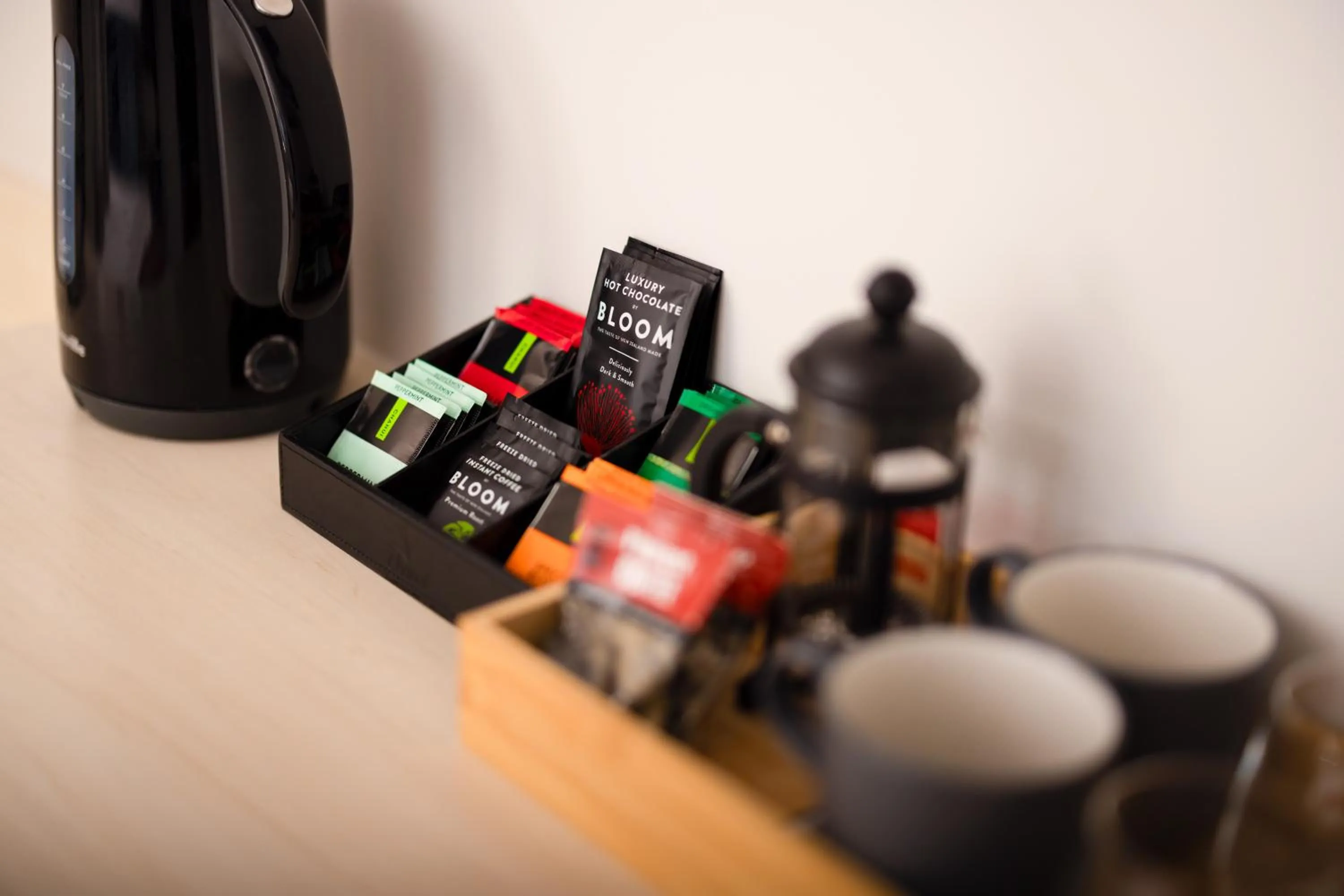 Coffee/tea facilities in Hotel Give