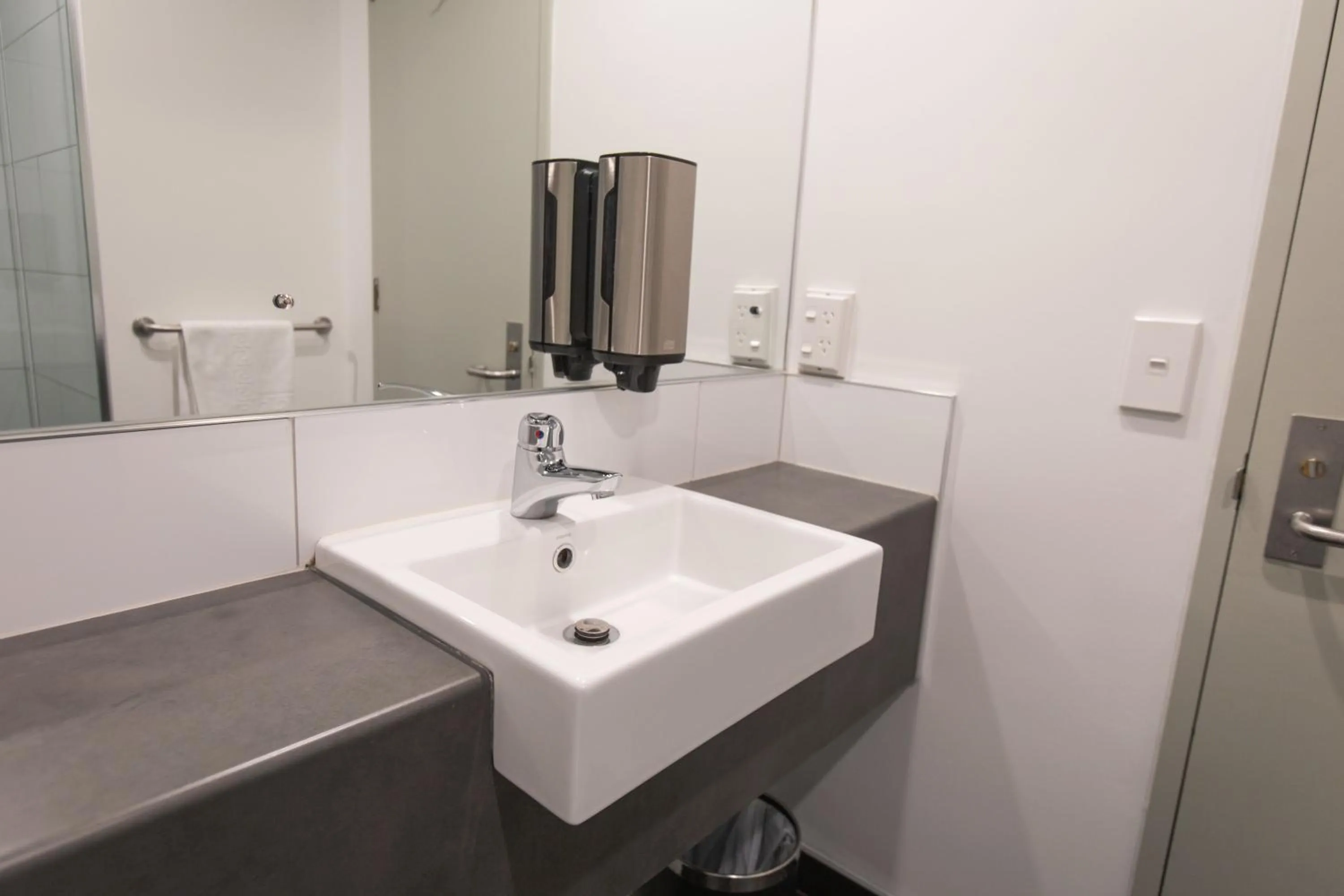 Bathroom in Hotel Give