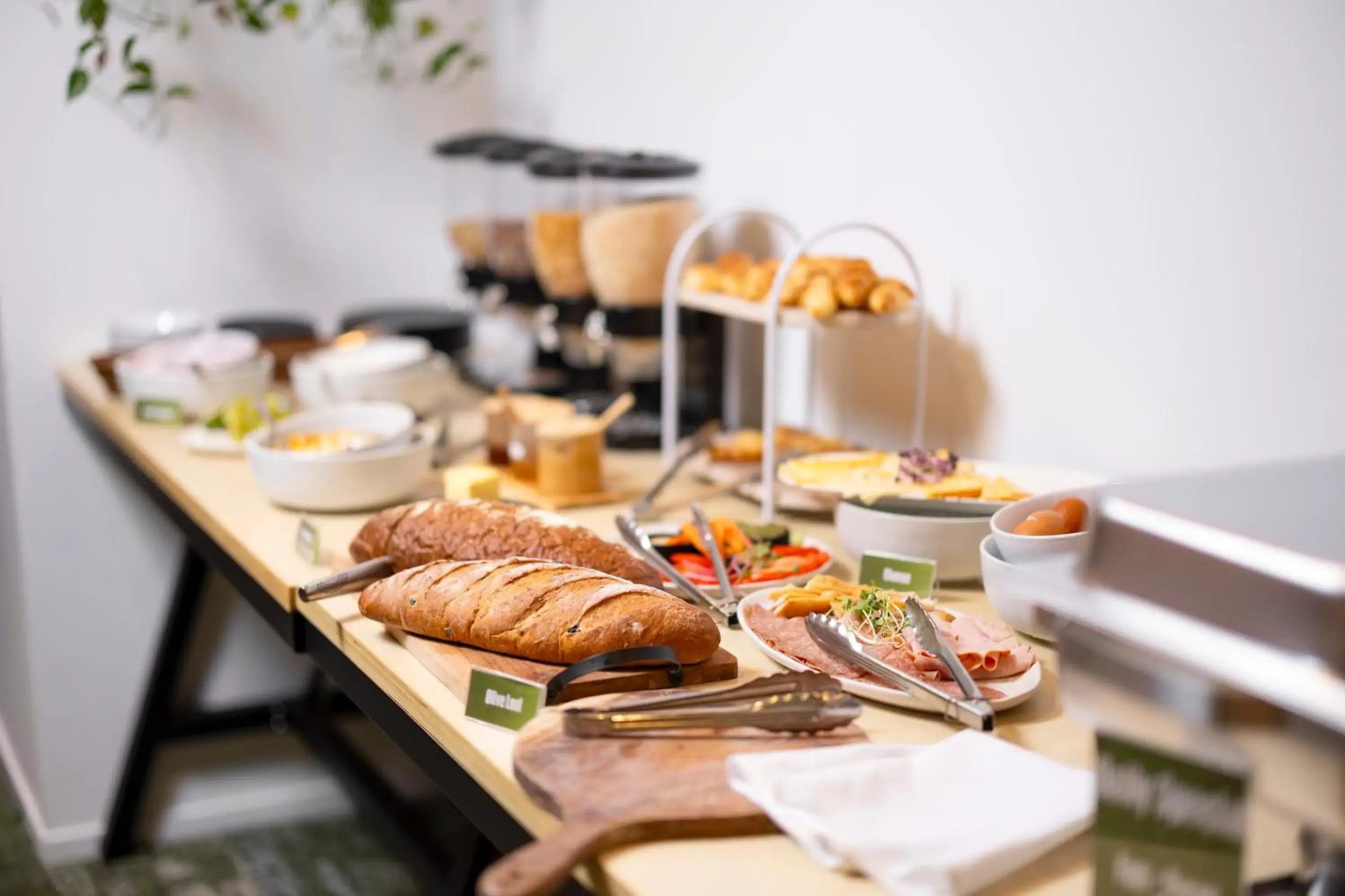 Buffet breakfast in Hotel Give Buffet breakfast in Hotel Give