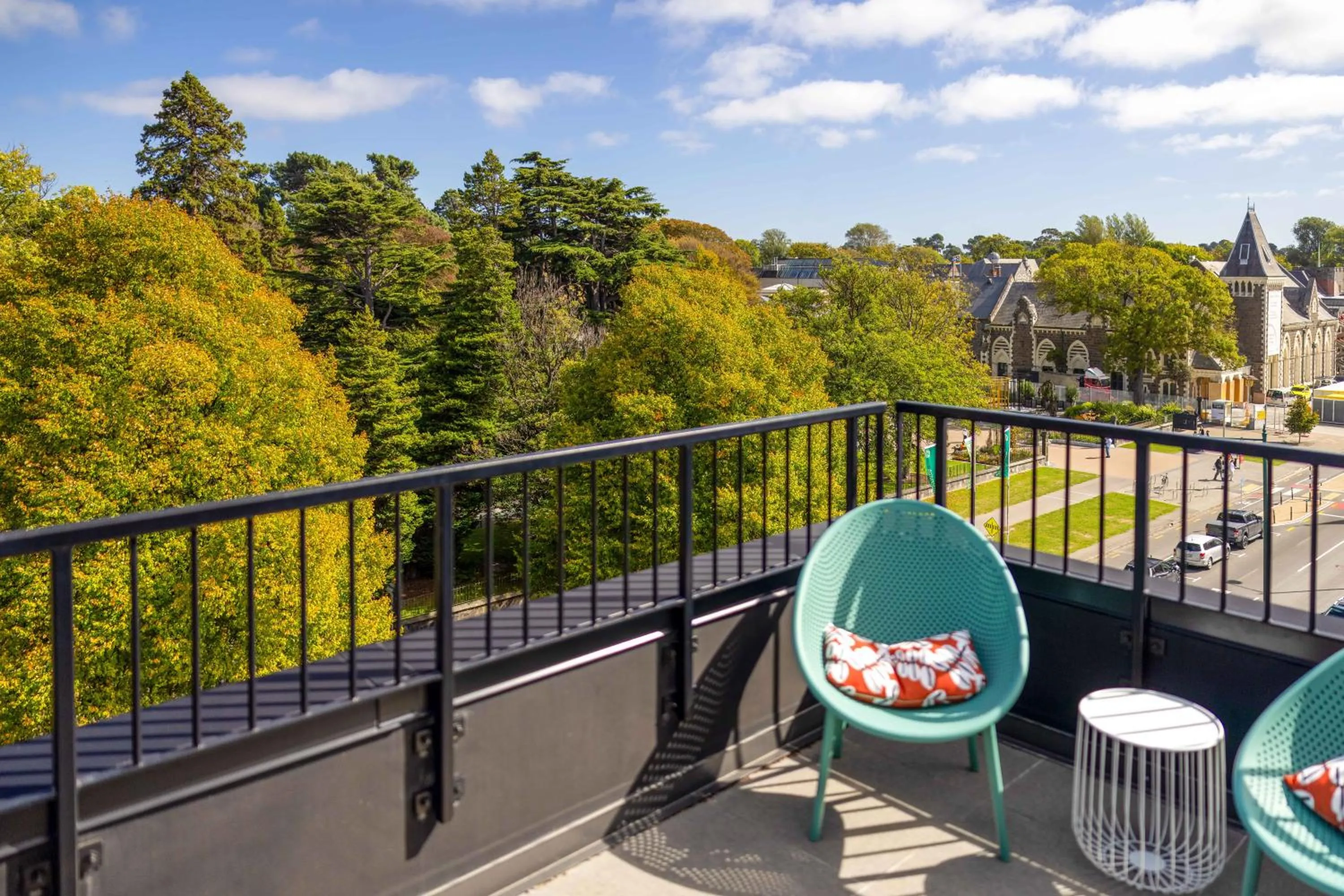 Balcony/Terrace in Hotel Give